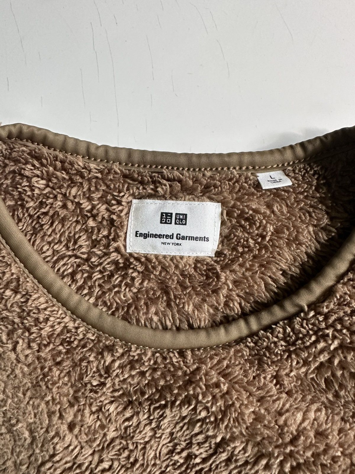 Engineered Garments × Uniqlo Engineered garments sherpa fleece Brown sweaters Size US L / EU 52-54 / 3 - 5 Thumbnail