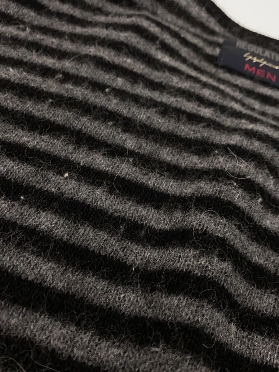 Yohji Yamamoto Pour Homme Asymmetrical Reconstructed Mohair Knit Sweater Size US L / EU 52-54 / 3 - 9 Thumbnail