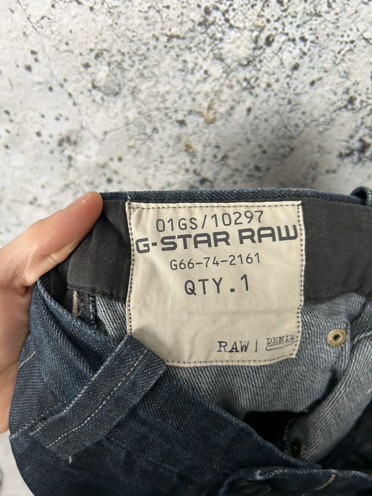 G-Star G-Star Raw Navy Baggy Denim Baggy Rap Hype Skateboarding Size US 30 / EU 46 - 6 Thumbnail