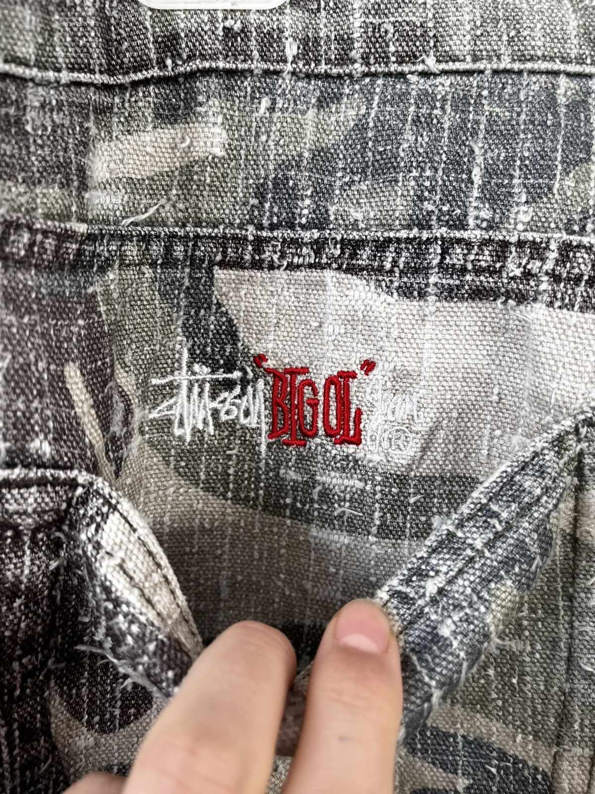 Stüssy Big Ol' Canvas Jean Needle Punch Pants