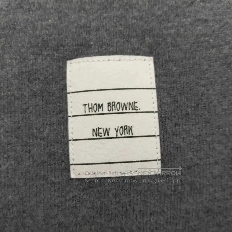 Thom Browne Thom Browne Grey Cotton Women's Casual Pants . Size 29" - 4 Thumbnail