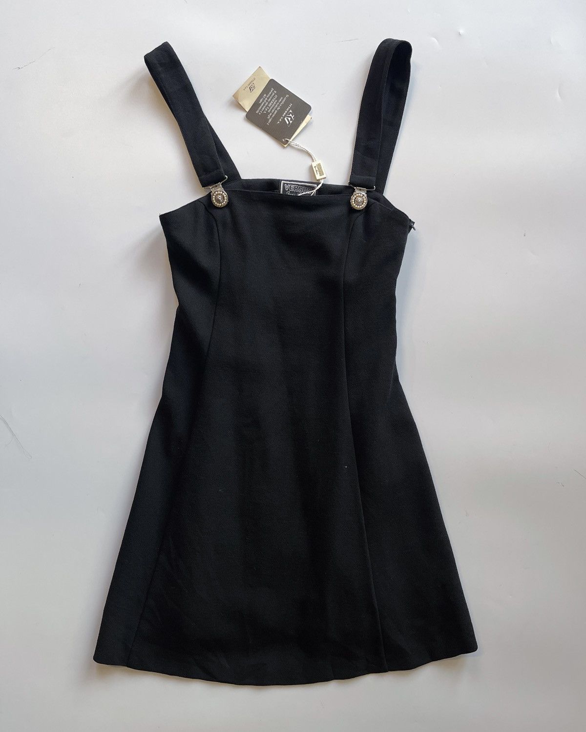 Versace Rare Item / vintage Gianni Versace mini dress w tiger strap Size S / US 4 / IT 40 - 3 Thumbnail