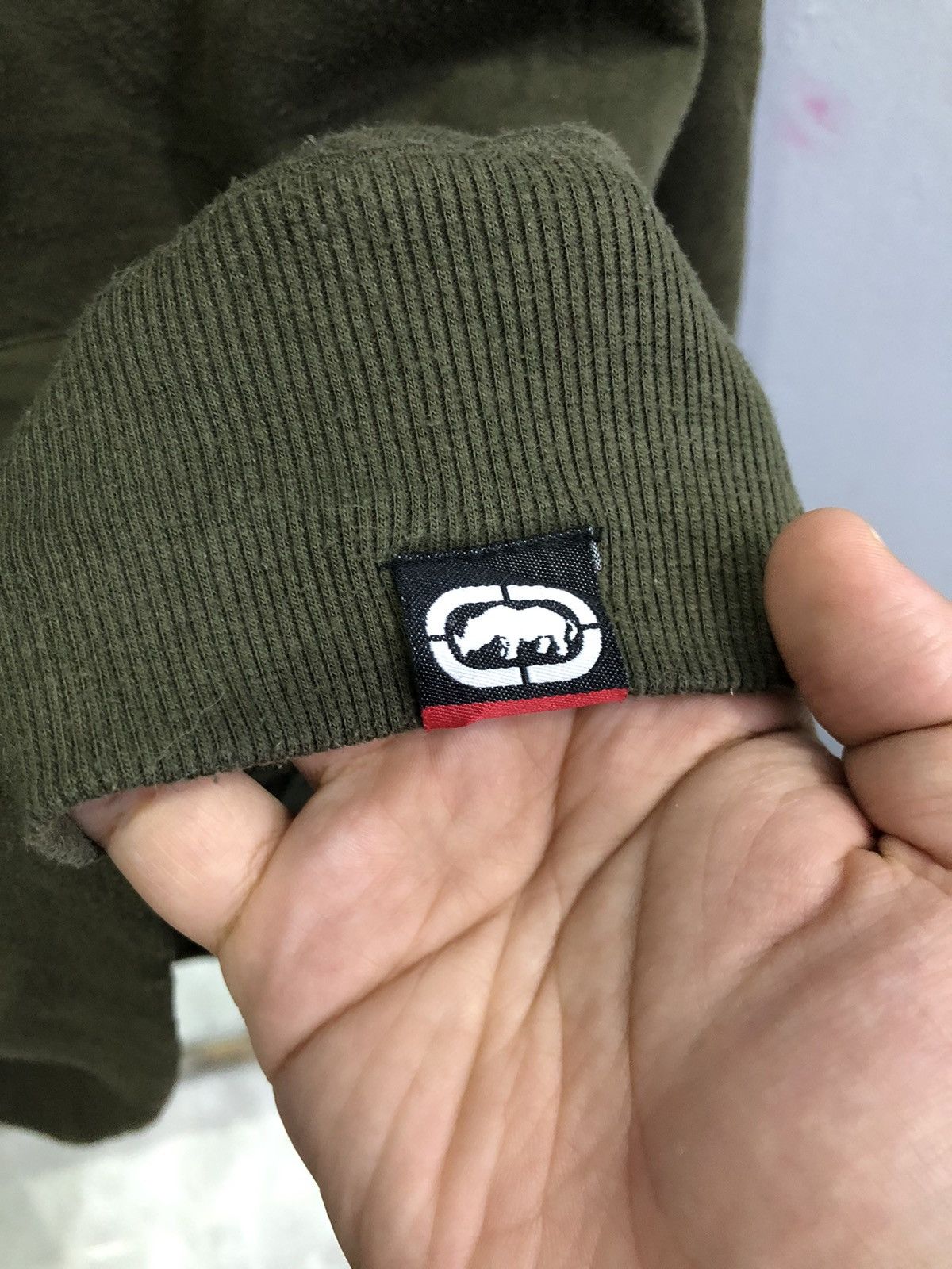 Ecko Unltd. Ecko Unltd Olive Hoodie – LL (Fits Like L / Boxy M) Size US M / EU 48-50 / 2 - 7 Thumbnail