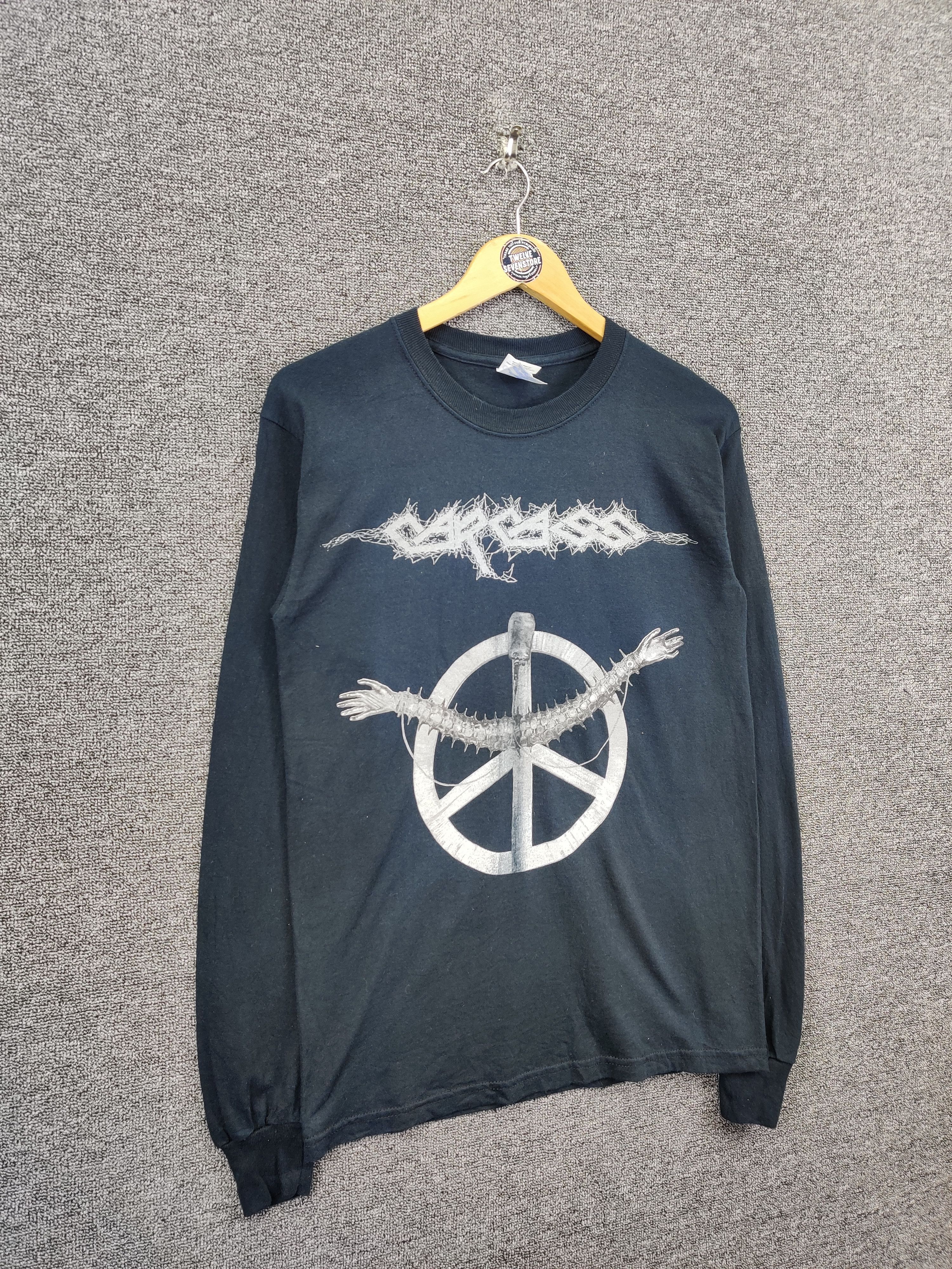 Band Tees Vintage Carcass Tour Death Metal Long Sleeve Tee Tshirt Size US S / EU 44-46 / 1 - 5 Thumbnail