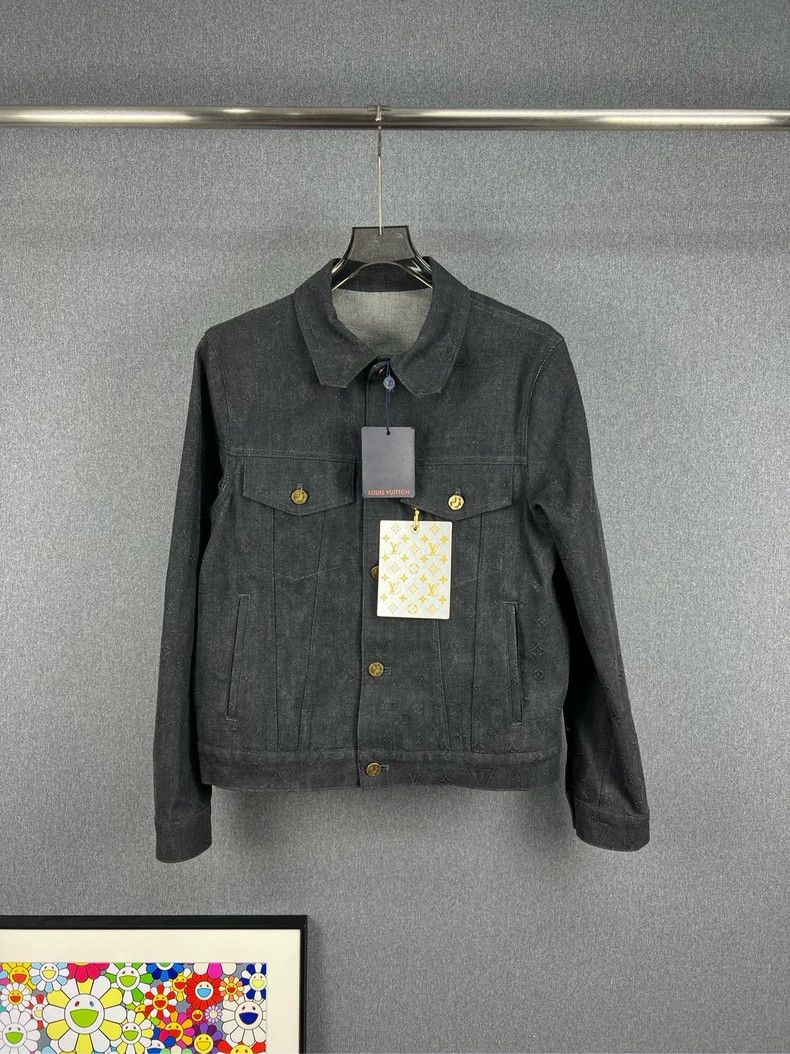 Louis Vuitton Louis Vuitton Old Flower Dark Grain Full LOGO Listing Deni Size US S / EU 44-46 / 1 - 1 Thumbnail