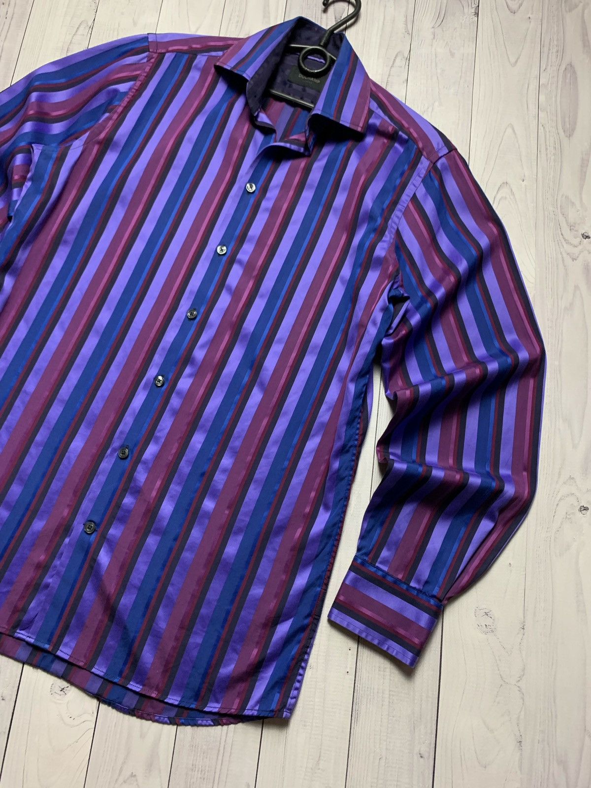 Duchamp Duchamp vintage shirt button up Size M striped Size US M / EU 48-50 / 2 - 2 Thumbnail