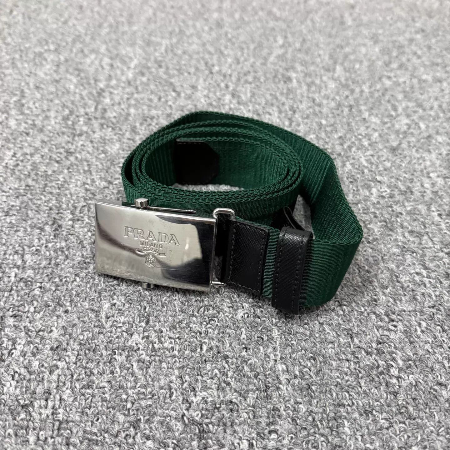 Prada Prada Classic Square Buckle Belt 105 99 New Size ONE SIZE - 1 Thumbnail