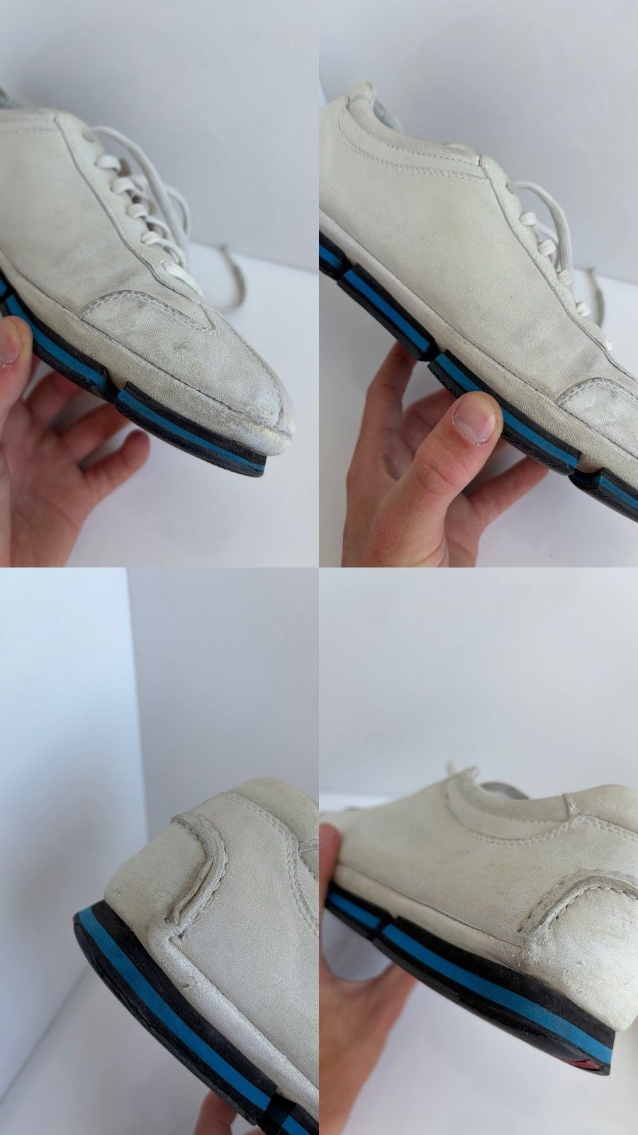 Prada Prada Sport Baskets Sneakers Americas Cup Leather Shoes Size US 9 / EU 42 - 16 Thumbnail