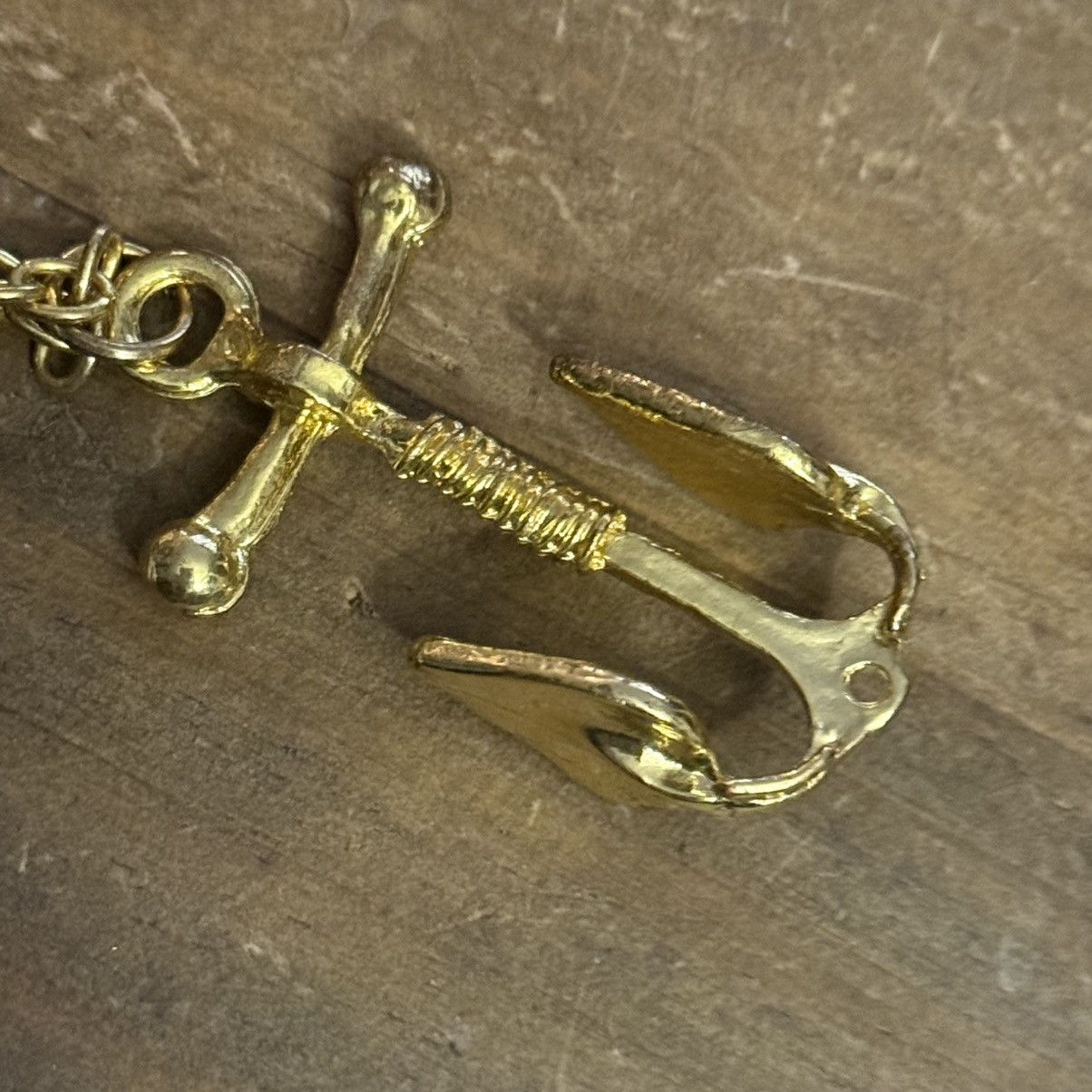 Other Yochi NY unisex gold tone anchor pendant necklace Size ONE SIZE - 5 Thumbnail