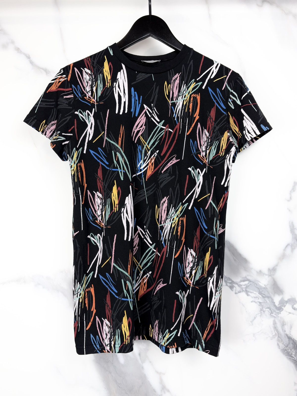 Dior × Hedi Slimane Dior Homme SS05 Painted Stripe Shirt | Grailed