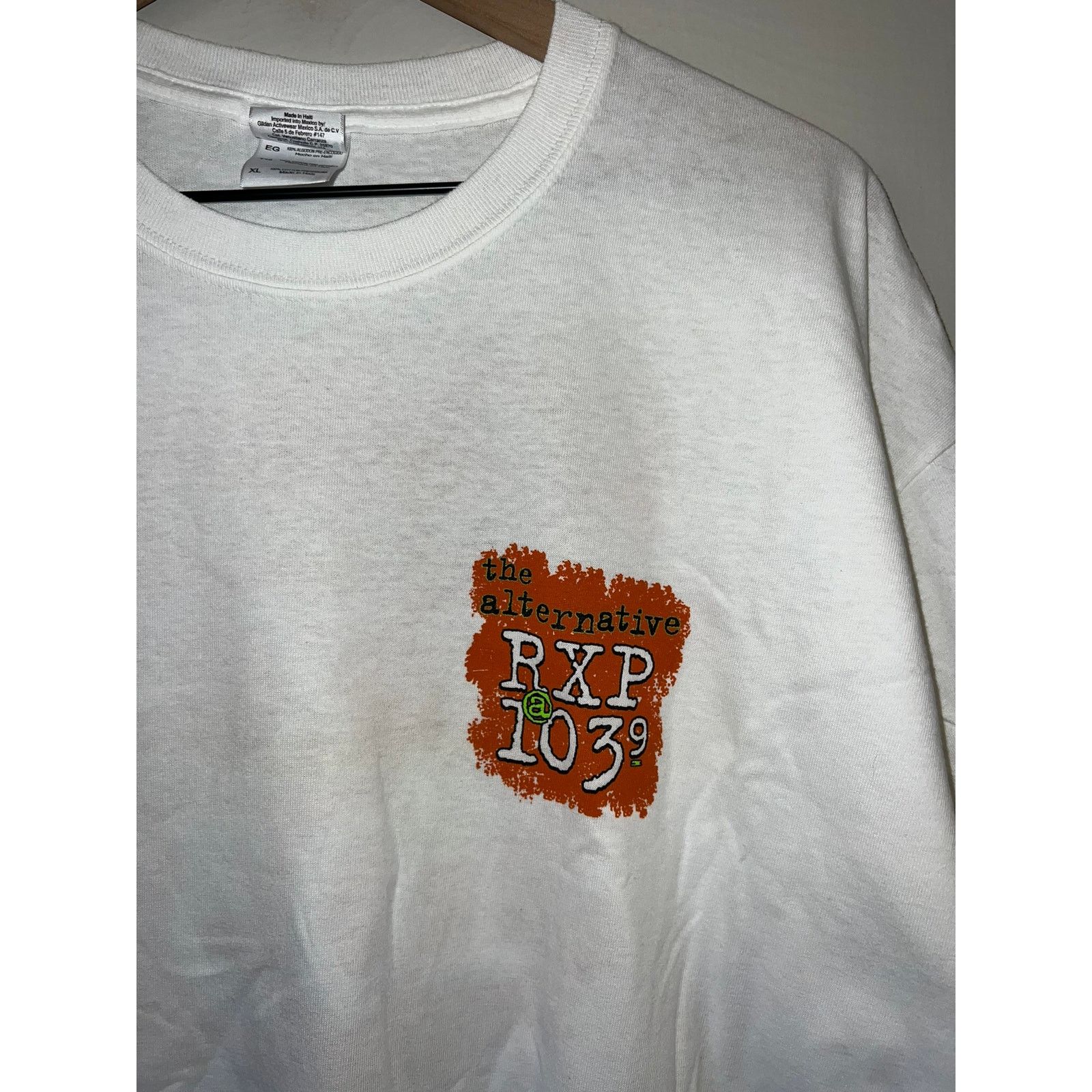 Gildan Vintage Radio Shirt The Alternative RXP 103.9 Panic Tee XL Size US XL / EU 56 / 4 - 3 Thumbnail