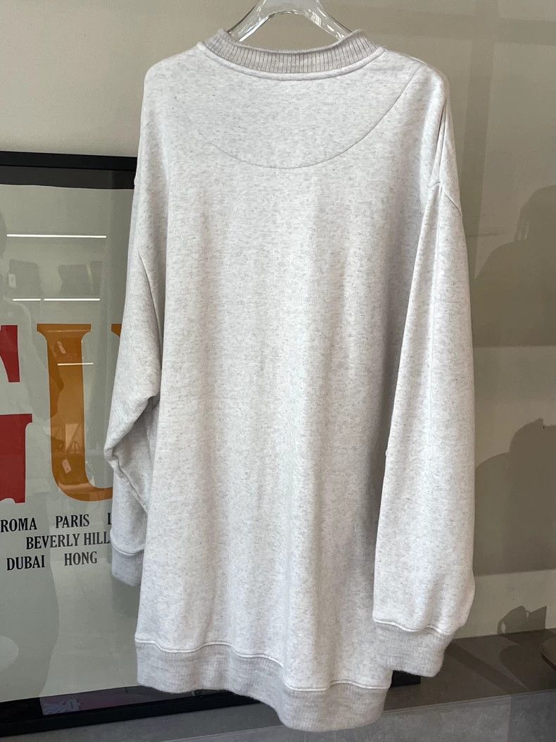 Loewe LOEWE White hoodie Size XS / US 0-2 / IT 36-38 - 2 Thumbnail