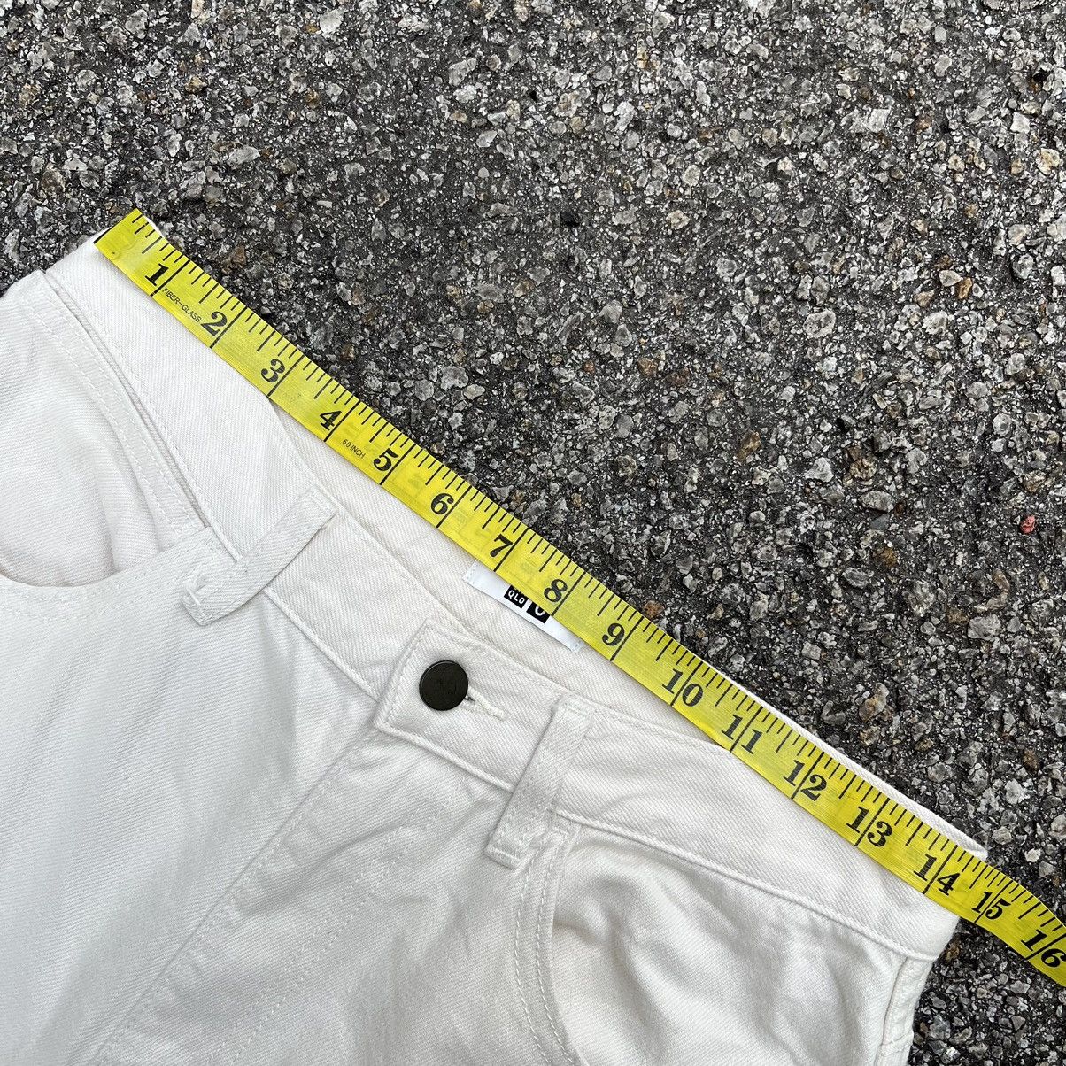 Lemaire × Uniqlo Uniqlo U Lemaire Off White Denim Wide Leg Baggy Jeans Size US 28 / EU 44 - 6 Thumbnail
