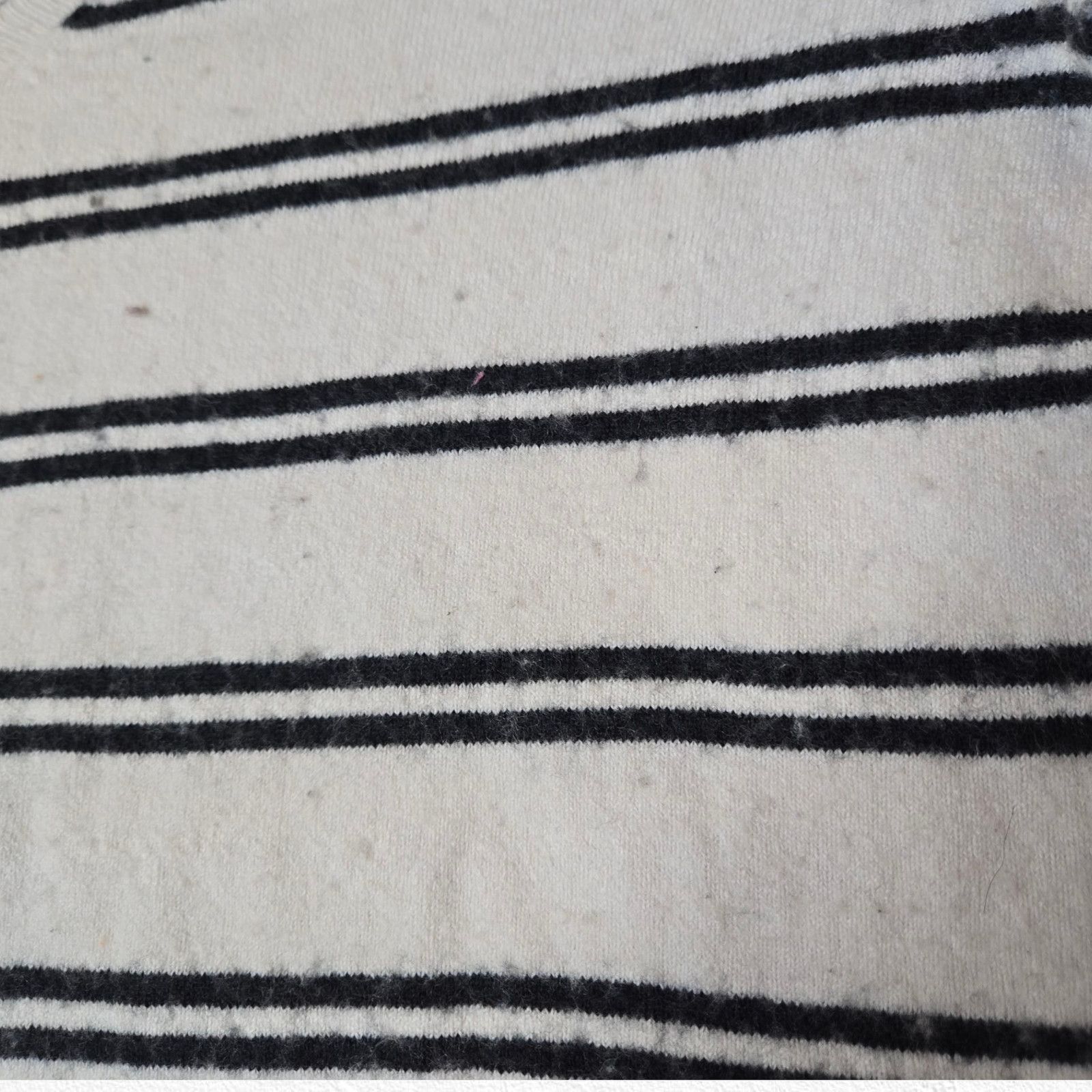 Gap GAP White Navy Striped Wool Blend Sweater Size XL Size XL / US 12-14 / IT 48-50 - 6 Thumbnail