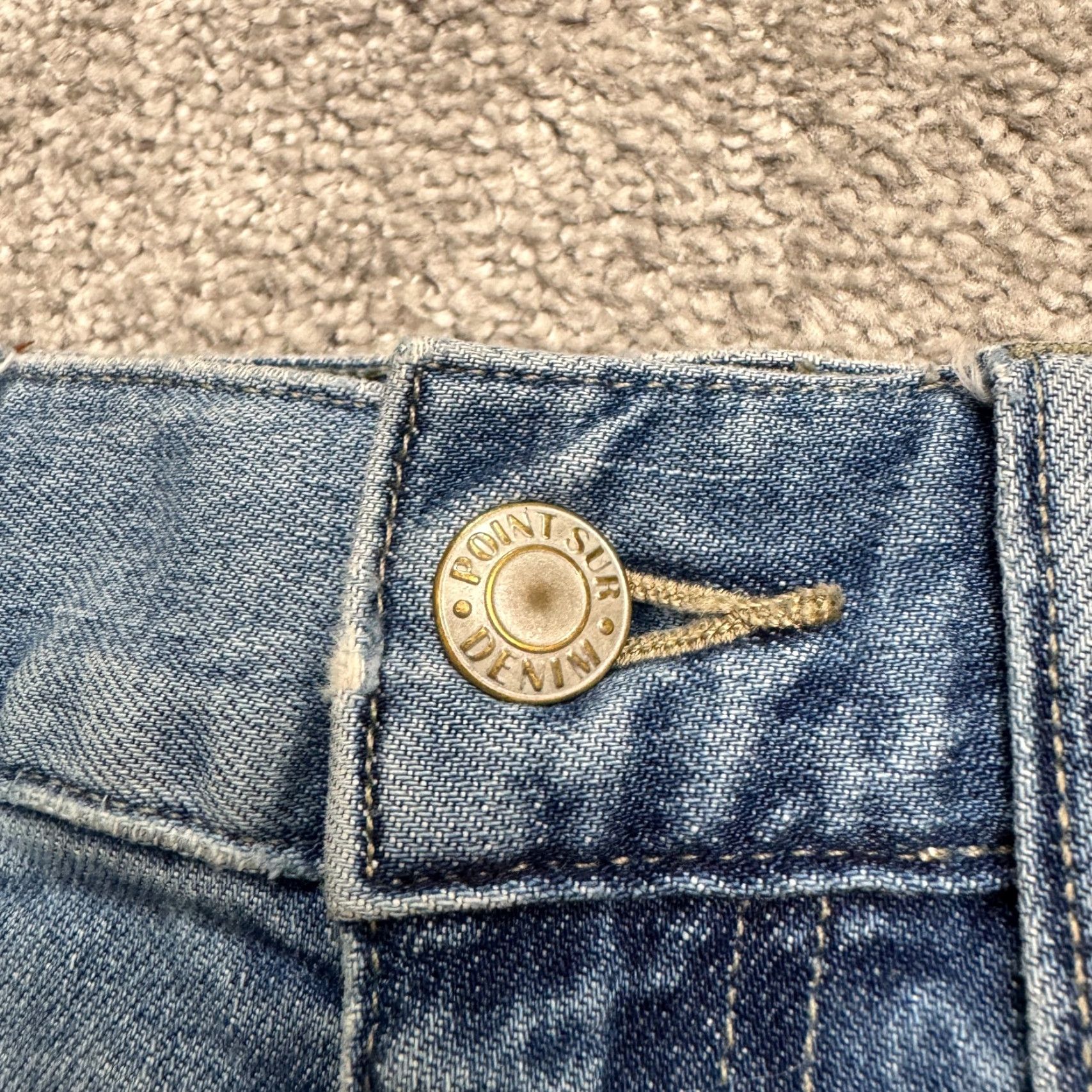 J.Crew J.CREW Point Sur Slim Boy Straight High Rise Denim Jeans Womens 24 Blue Raw Hem Size 42" / US 20 - 7 Thumbnail