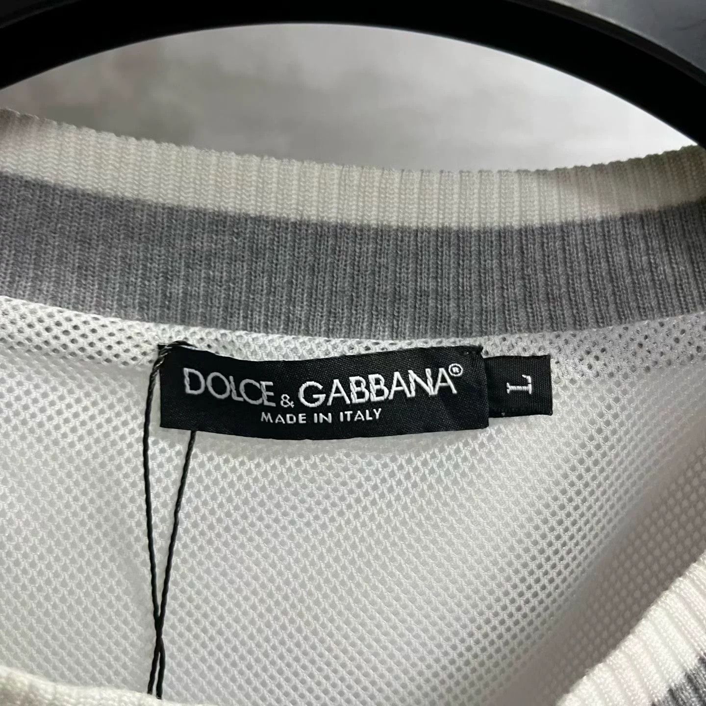 Dolce & Gabbana Dolce&Gabbana Multi-Stripe Round Neck T-shirt Size US XXS / EU 40 - 2 Thumbnail