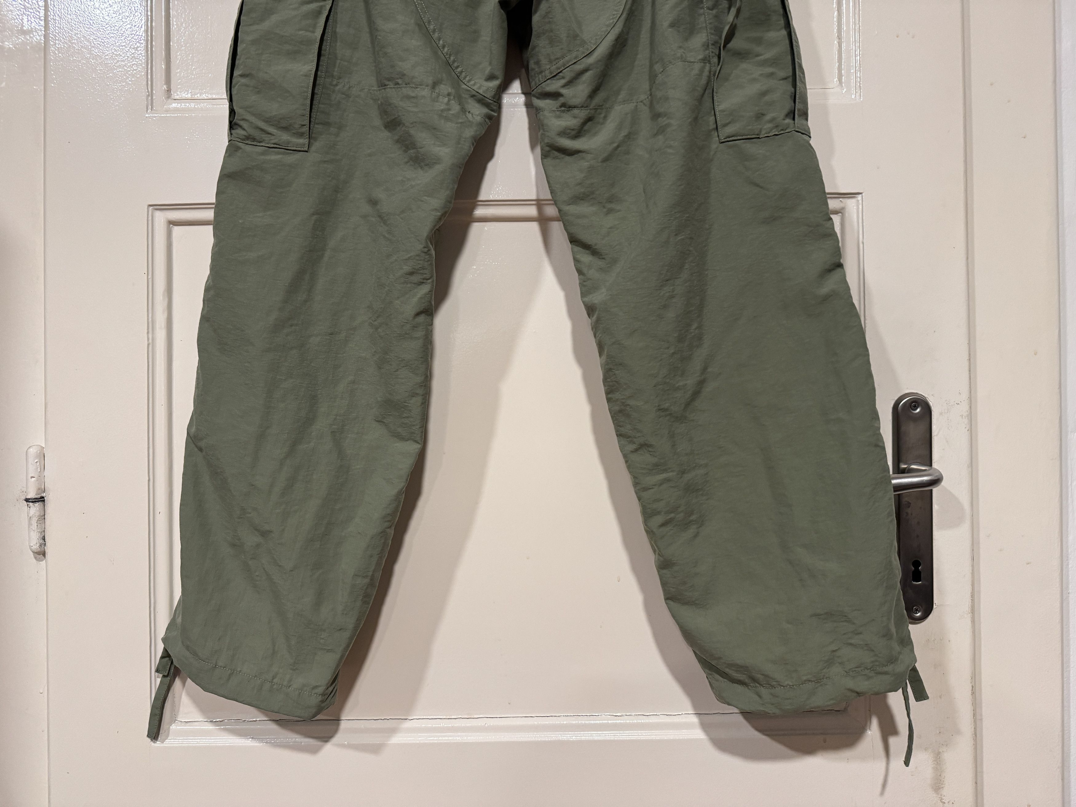 Highsnobiety Highsnobiety nylon green cargo pants M Size US 34 / EU 50 - 7 Thumbnail