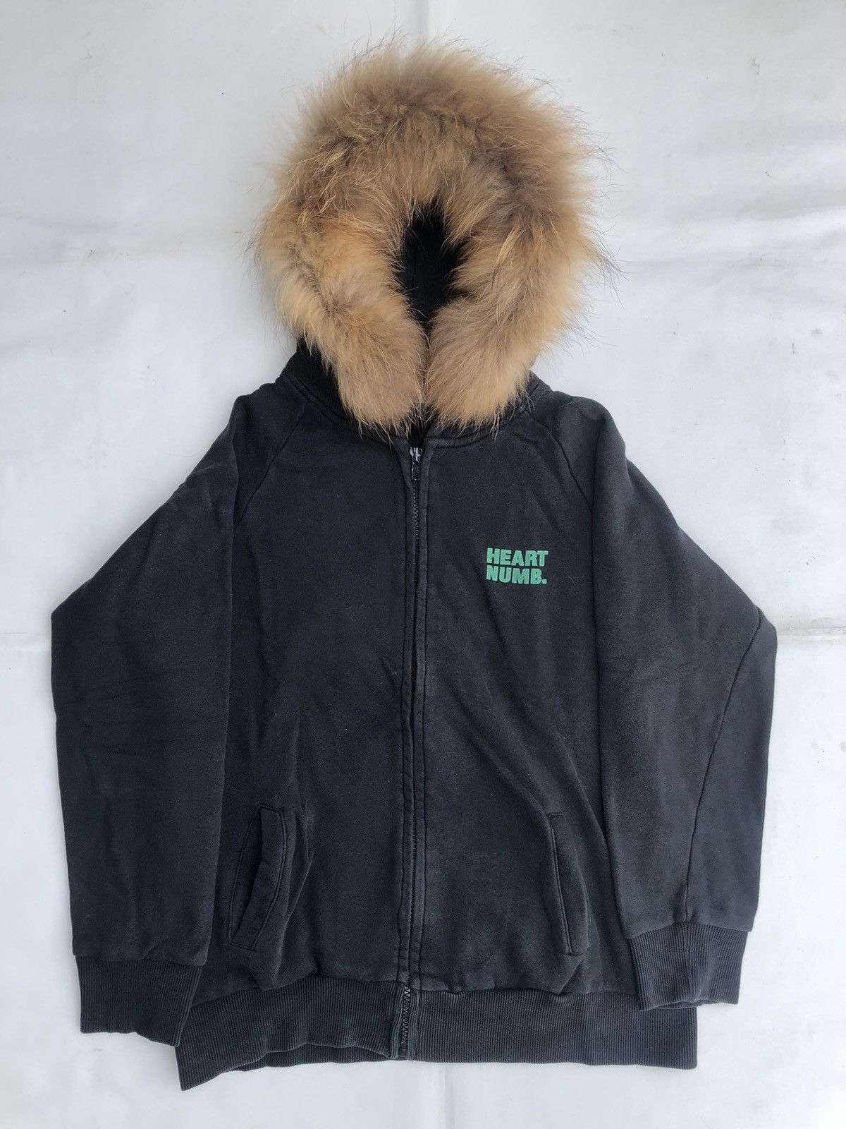 Hysteric Glamour Poem Fur Zipp Hoodie Rock Punk Style Size US L / EU 52-54 / 3 - 1 Thumbnail