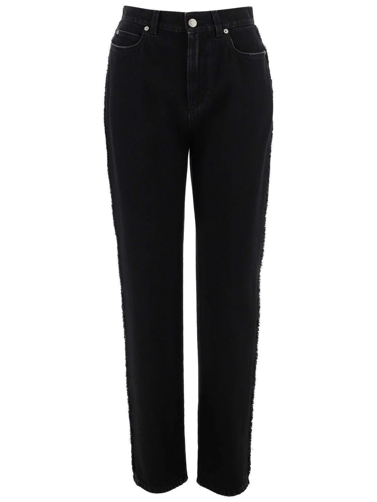 Alexander McQueen o1y0325 Denim Jeans in Black Size 27" / US 4 / IT 40 - 1 Thumbnail