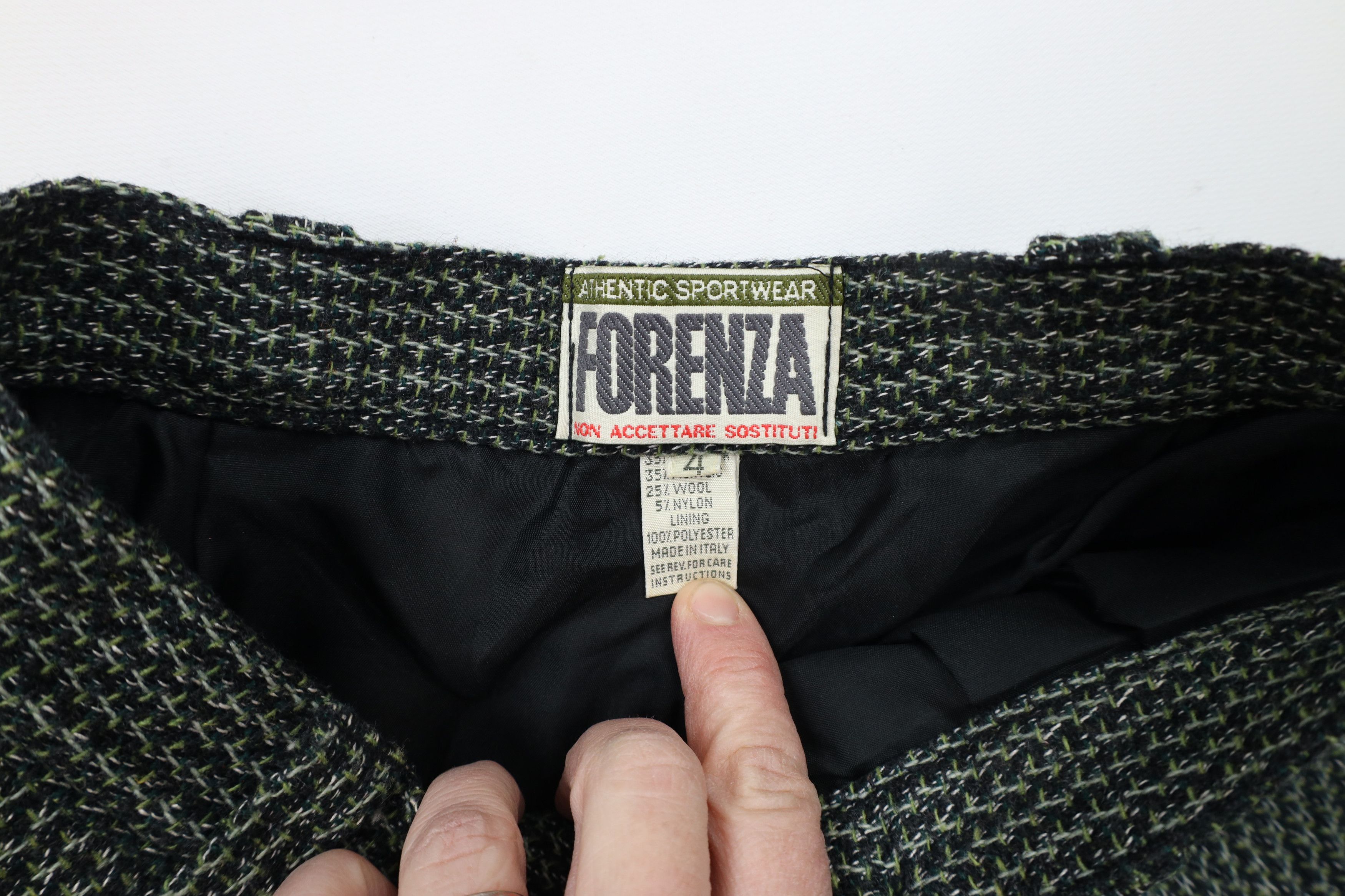 Vintage Vintage 90s Streetwear Blend High Waist Chino Pants Green Size 27" / US 4 / IT 40 - 8 Thumbnail