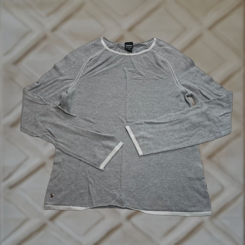 Vince Vince Strellson Shirt Gray Long Sleeve Mens Large Slim Fit Casual Pullover R Top Size US L / EU 52-54 / 3 - 1 Thumbnail