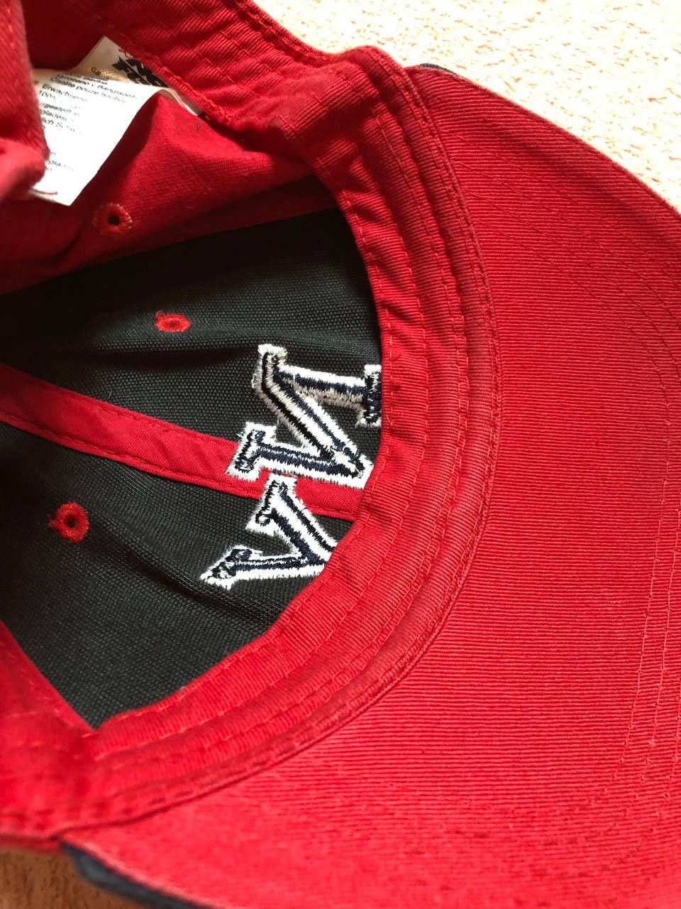 No Fear Cap Y2K big logo red Hats No Fear Vintage streetwear Size ONE SIZE - 12 Thumbnail