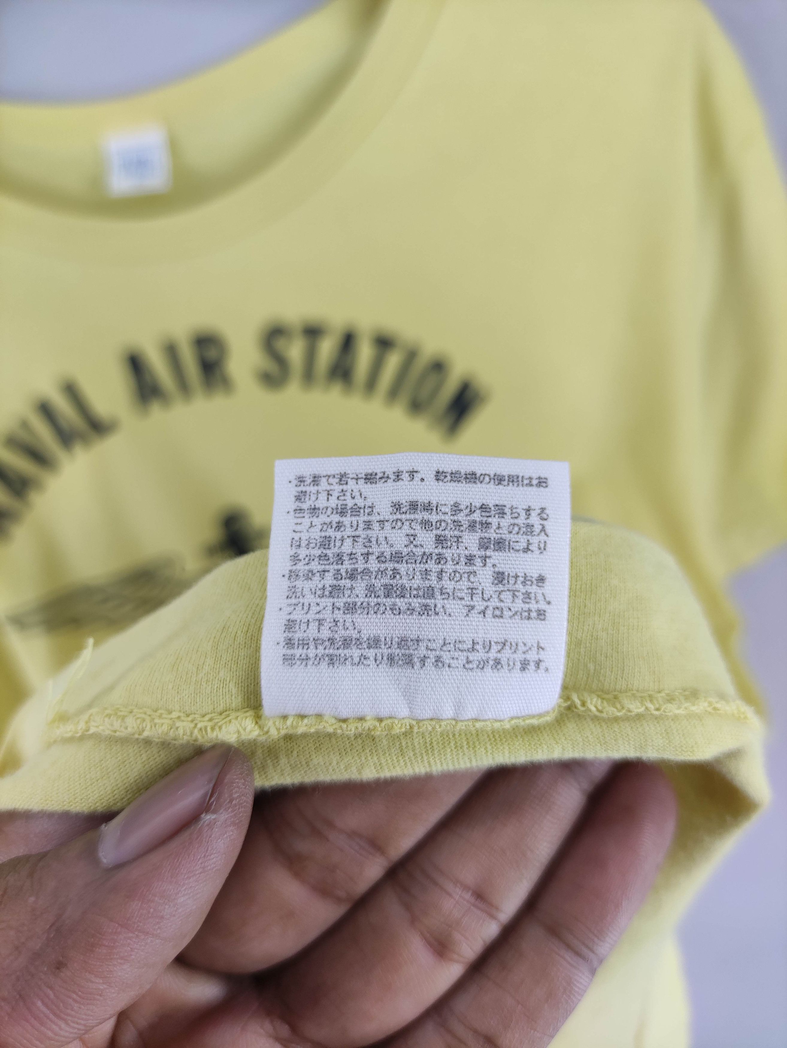 Vintage Vintage Naval Air Station Tee Tshirt BIg Logo Size US L / EU 52-54 / 3 - 5 Thumbnail