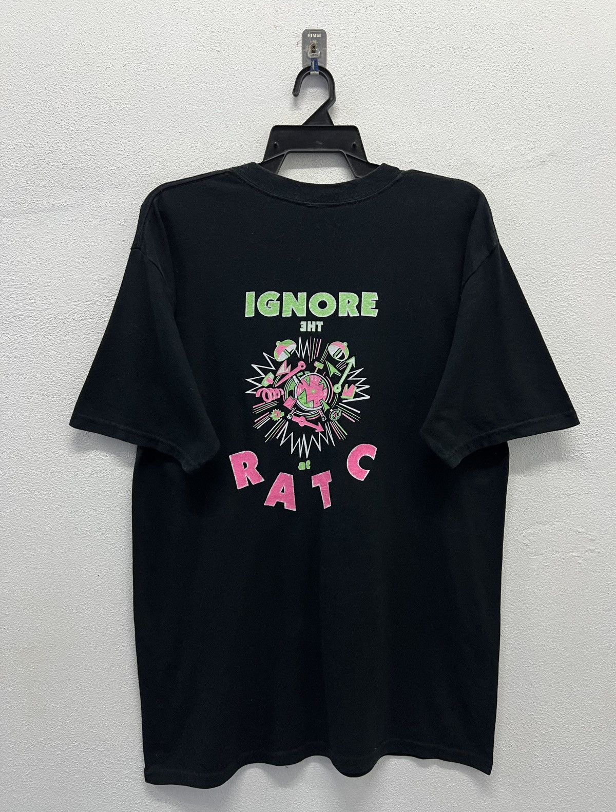 Vintage VINTAGE CLING TO THE ROCK IGNORE THE RATC SHIRT Size US L / EU 52-54 / 3 - 2 Thumbnail