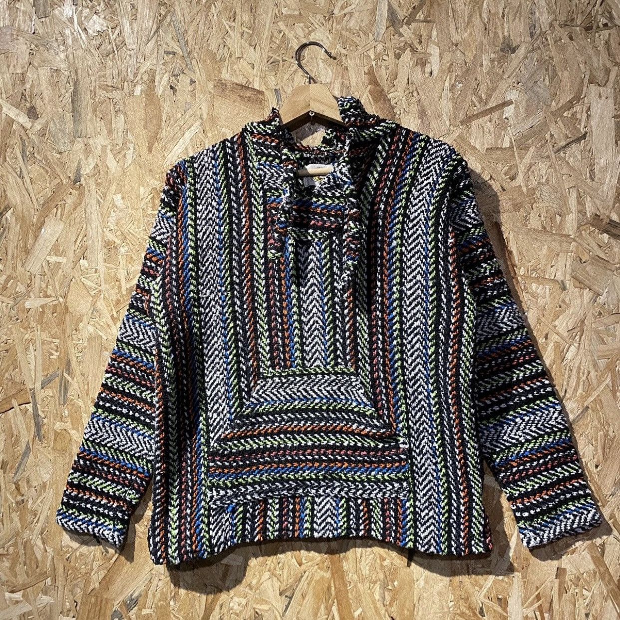 Baja Joe × Mexican Threads × Vintage Baja Joe Drug Rug Hoodie Size US M / EU 48-50 / 2 - 1 Thumbnail