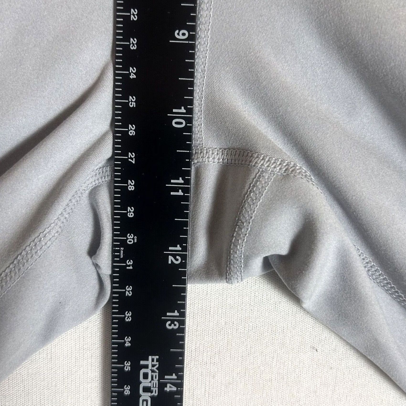 Reebok Reebok Leggings Womens M Gray Yoga Gym Workout Casual Outdoors Hiking Pants Skinny Pockets Breathable Lightweight Compression Size 32" / US 10 / IT 46 - 5 Thumbnail