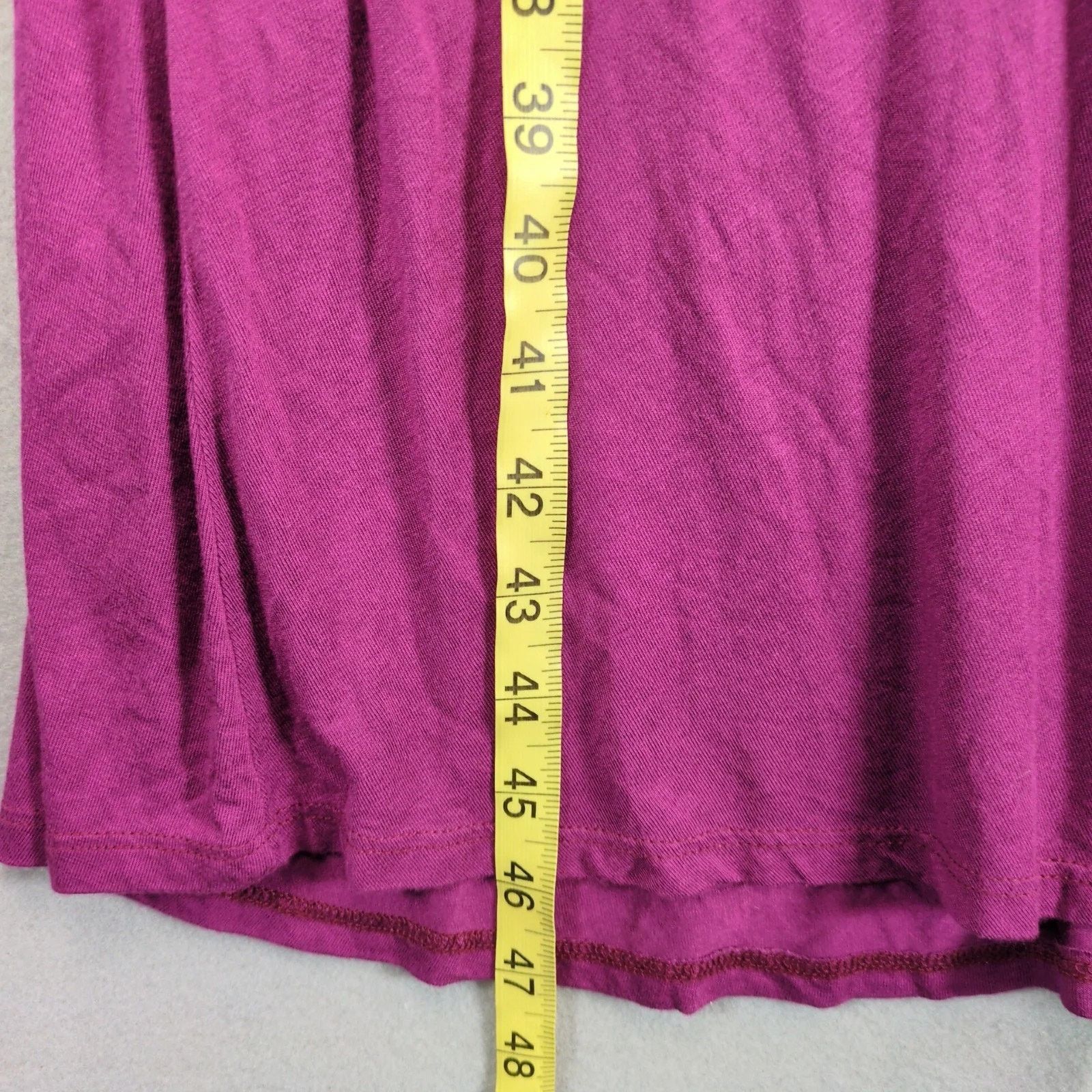 Other Reborn J Fuchsia Midi Swing Dress Plus Size 3XL Buttery Soft Size 3XL / US 20-22 - 7 Thumbnail