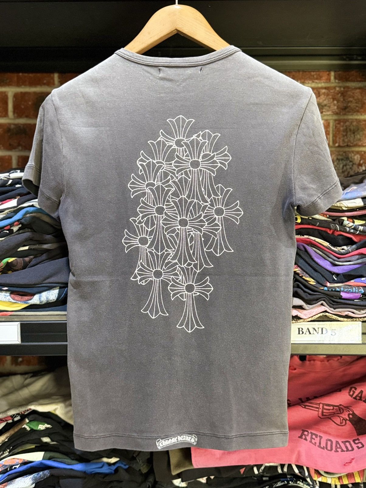 Chrome Hearts Vtg 90s Chrome Hearts Ultimo 4 Sided T shirt single
