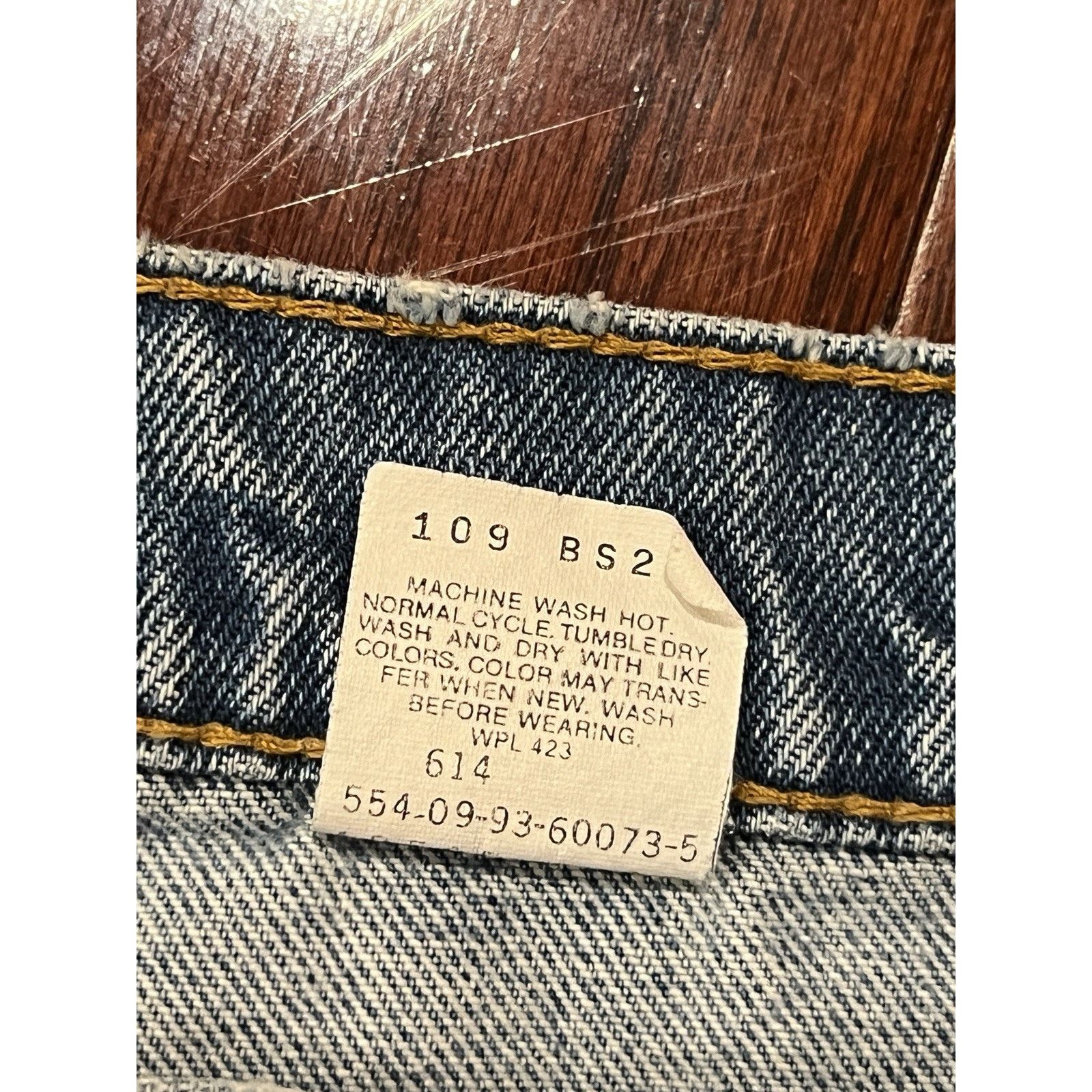 Levi's Vintage Levis Cut Off Shorts 38 Blue Jorts Denim Jeans 505 Size US 38 / EU 54 - 10 Thumbnail