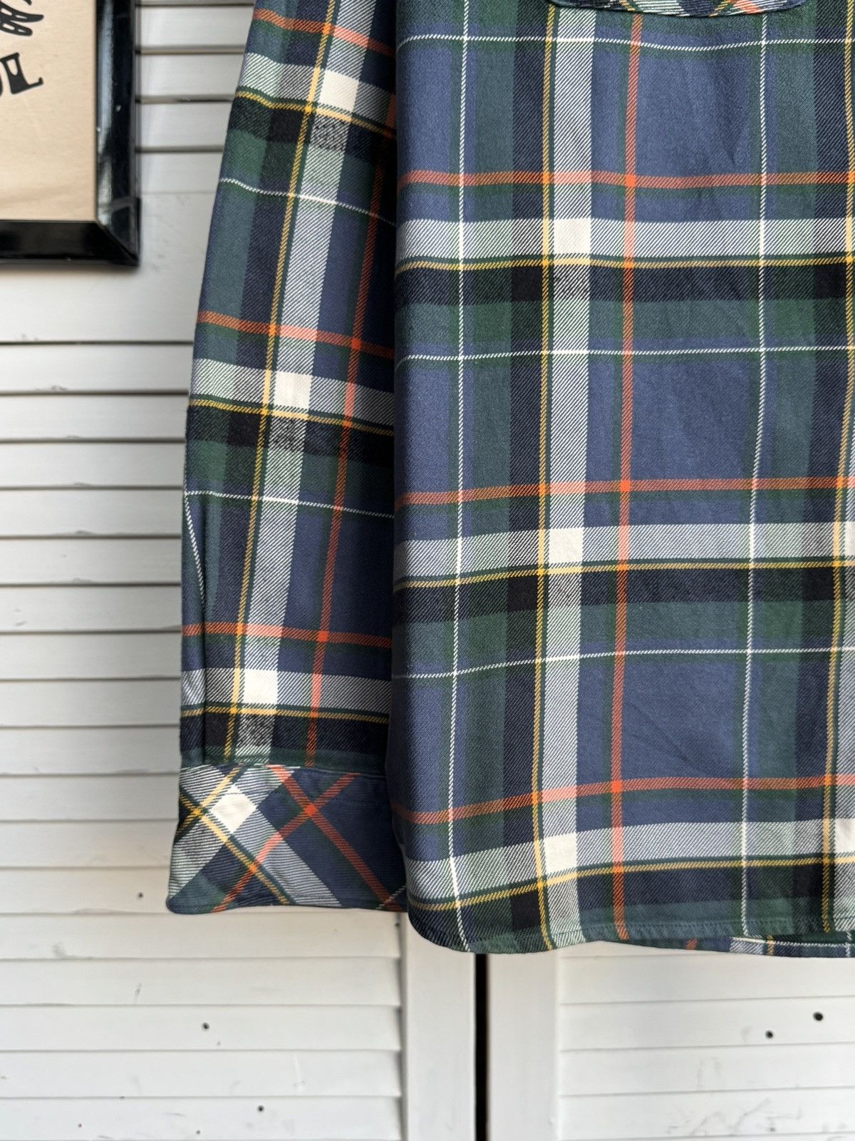 Lacoste Lacoste LIVE Tartan Plaid Button Up Shirt Double Pocket Size US M / EU 48-50 / 2 - 3 Thumbnail