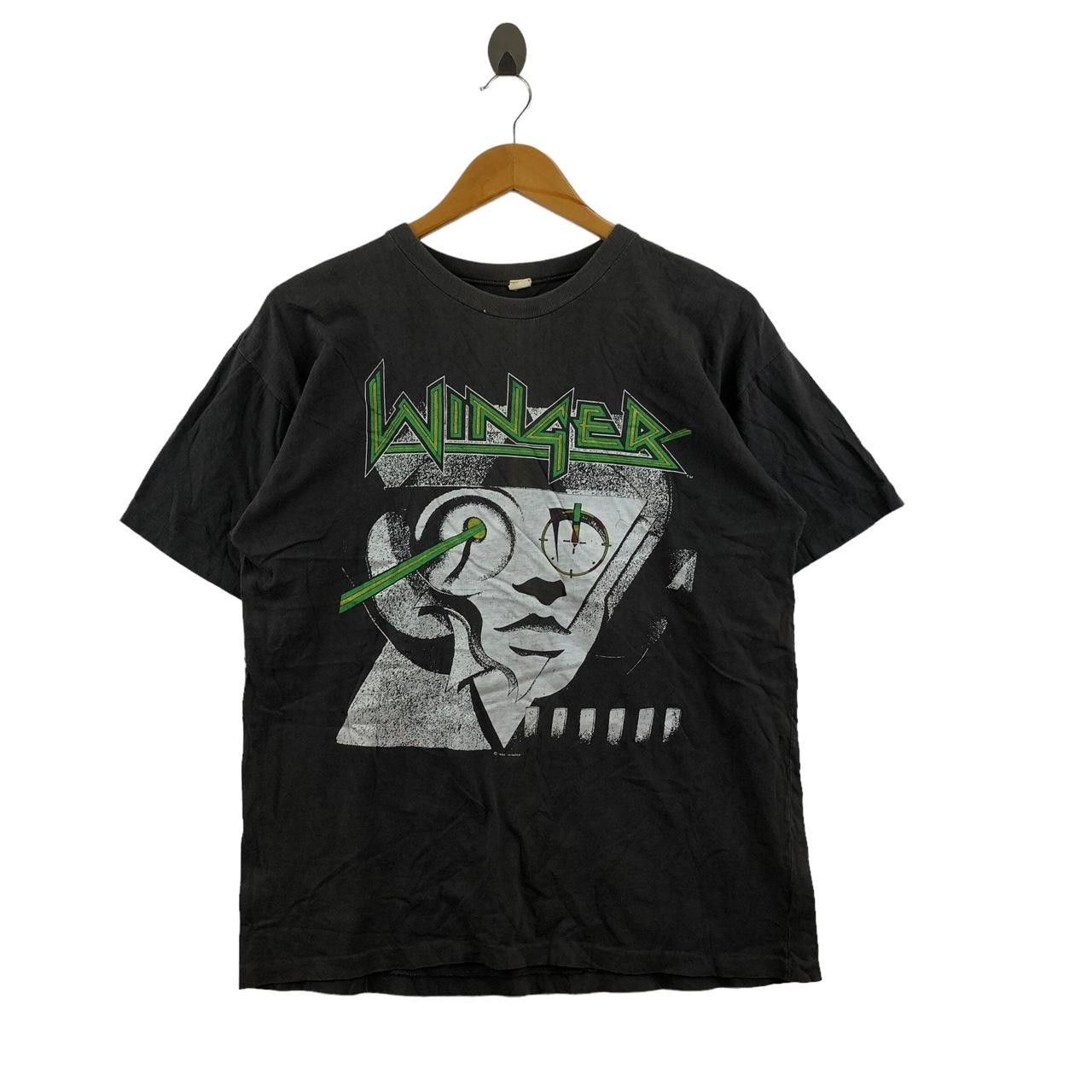 Band Tees Vintage 1989 WINGER BAND Too Tuff To Tame Tour Tee Shirt Size US L / EU 52-54 / 3 - 1 Thumbnail