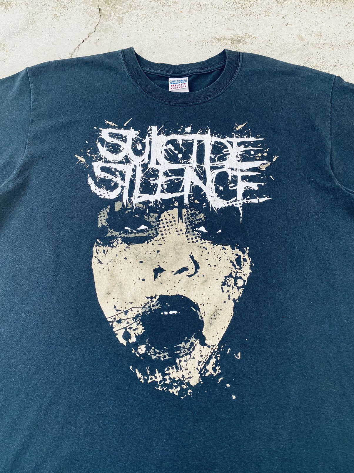 Band Tees Sick! Vintage Suicide Silence Deathcore Band Tees Size US L / EU 52-54 / 3 - 3 Thumbnail