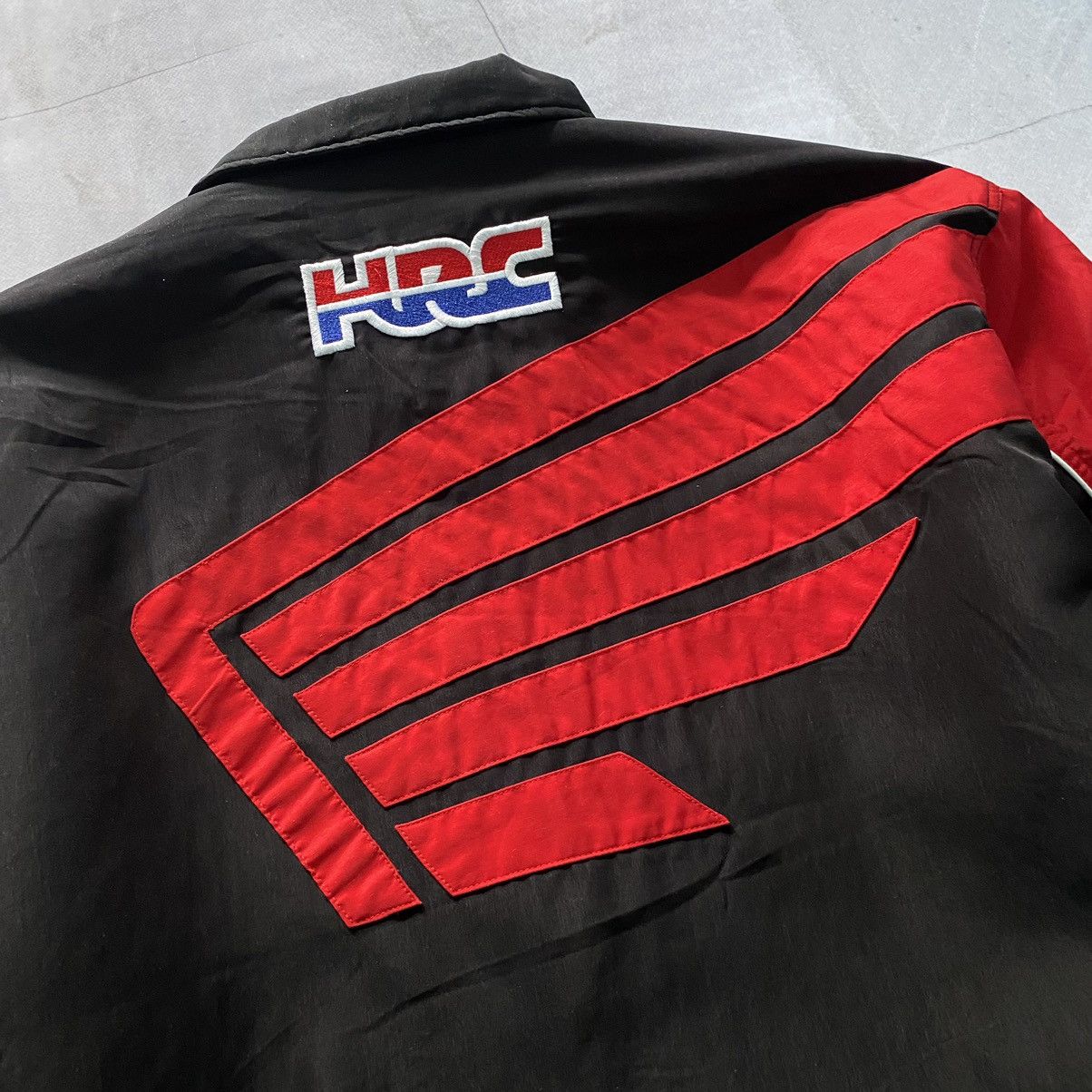 Honda Vintage 90s Honda HRC Racing Ferrari Red Bull Style Jacket Size US XL / EU 56 / 4 - 5 Thumbnail