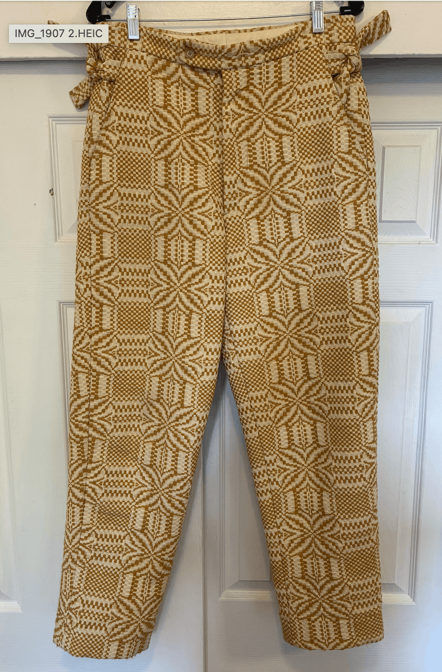 Bode Bode FW20 Runway Pants Size US 32 / EU 48 - 1 Thumbnail