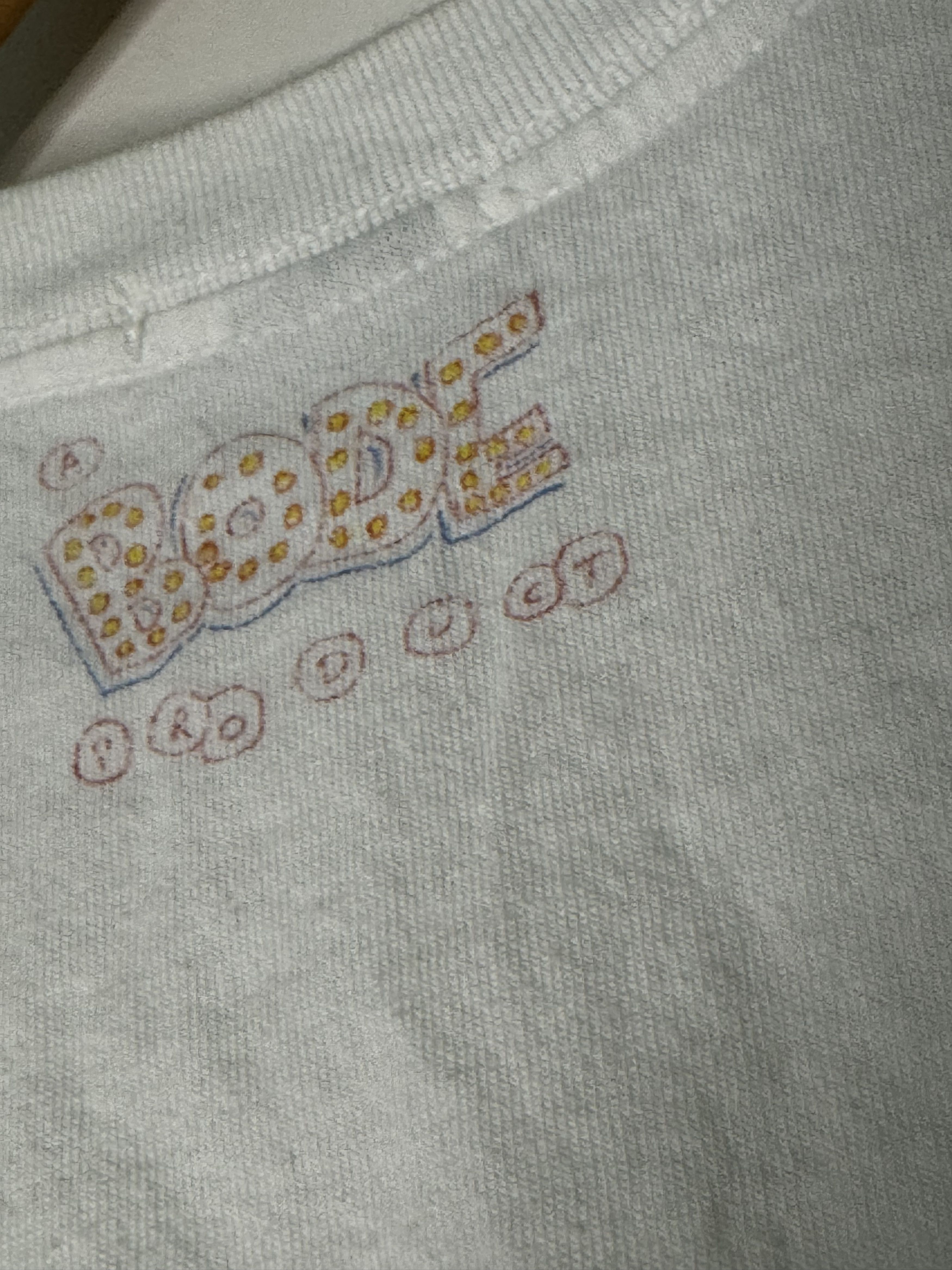 Bode Bode FW20 Hand-Drawn Cow Graphic T-Shirt Size US L / EU 52-54 / 3 - 5 Thumbnail