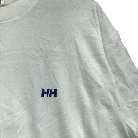 Helly Hansen Vtg 90’ HELLEY HANSEN SAILING Gear Painting Tee Shirt Size US L / EU 52-54 / 3 - 5 Thumbnail