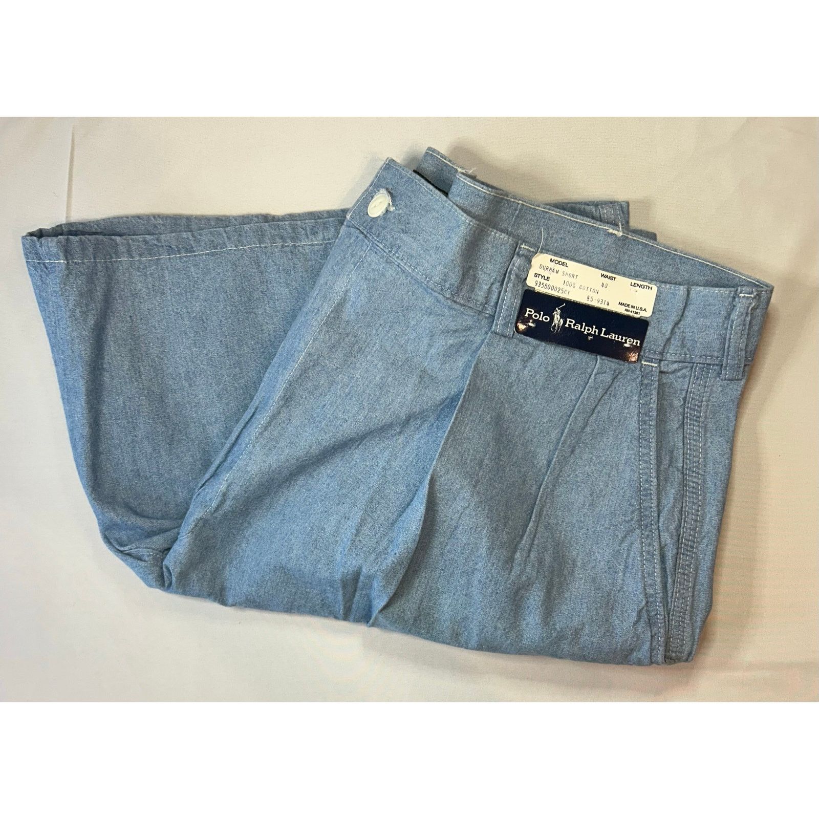Polo Ralph Lauren Vintage 90’s Polo Country RL Durham shorts blue NWT sz 40 Size US 40 / EU 56 - 3 Thumbnail