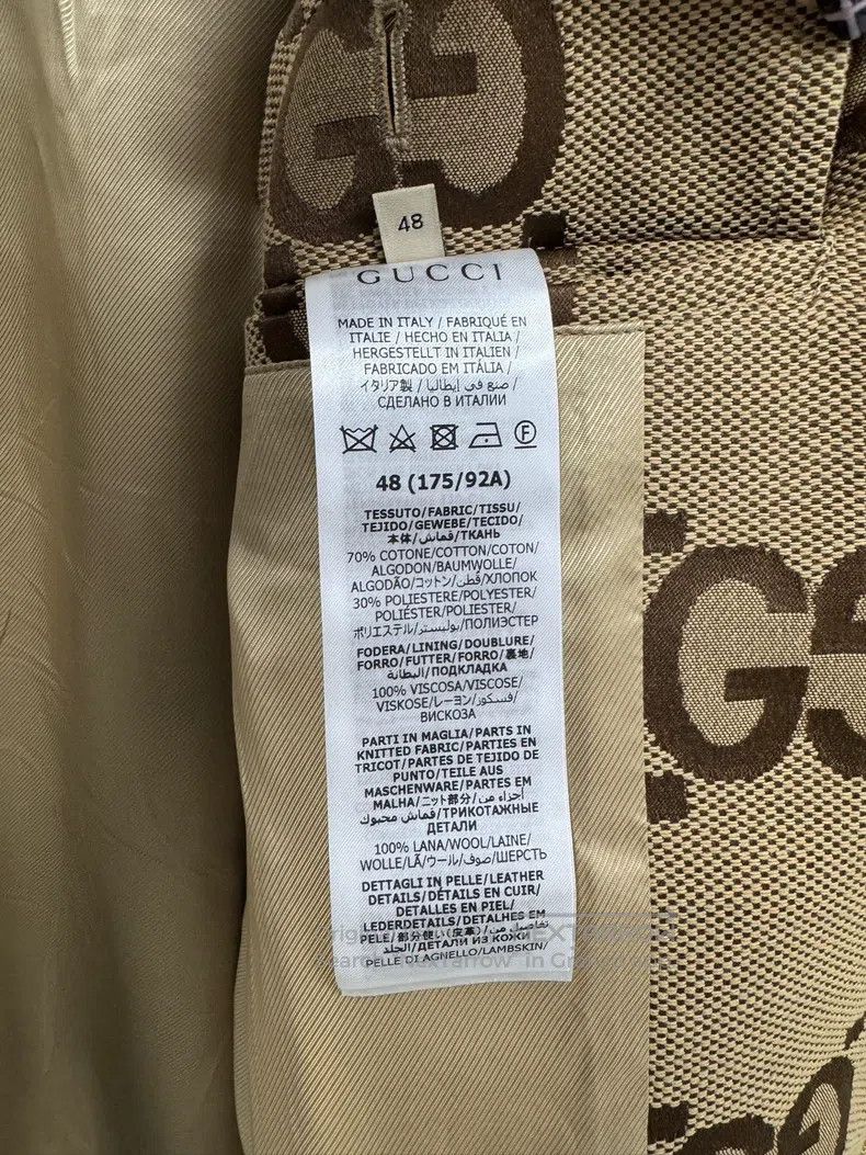 Gucci Gucci SS24 full-print jacquard stitched zipper jacket Size US M / EU 48-50 / 2 - 5 Thumbnail