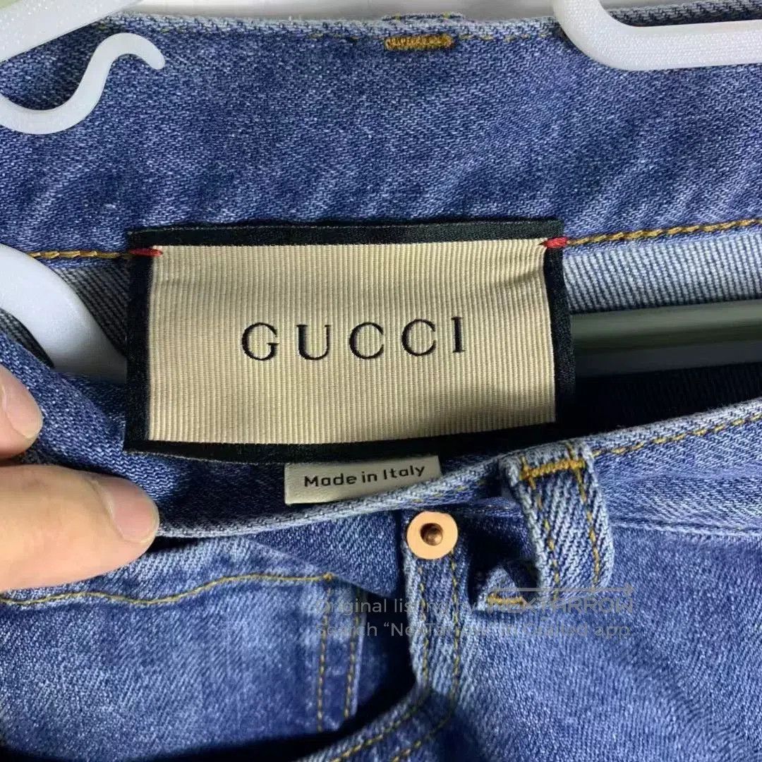Gucci Gucci Horsebit Belt Jeans. Size US 32 / EU 48 - 3 Thumbnail