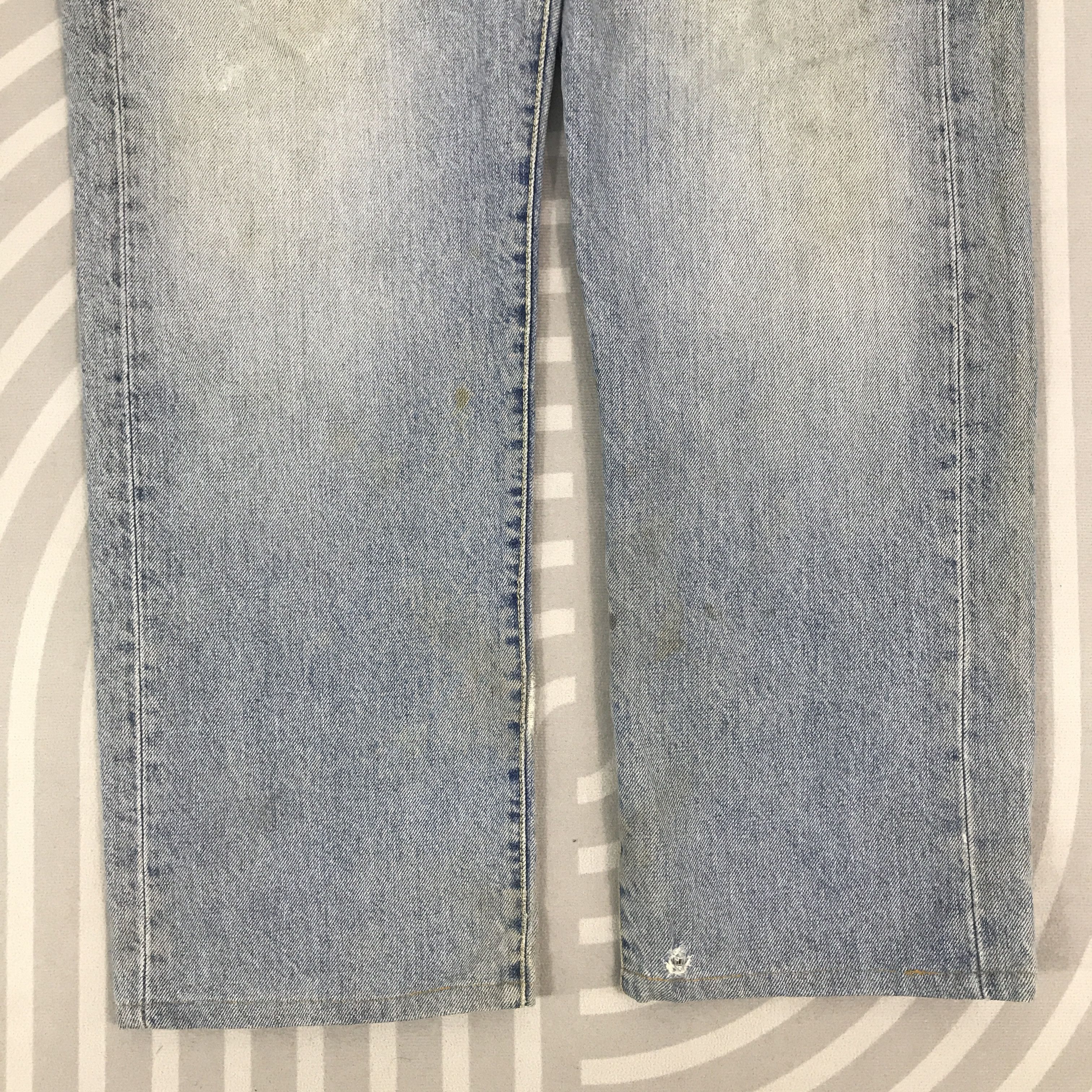 Replay × Vintage Vintage Replay Light wash baggy Denim Size US 32 / EU 48 - 3 Thumbnail
