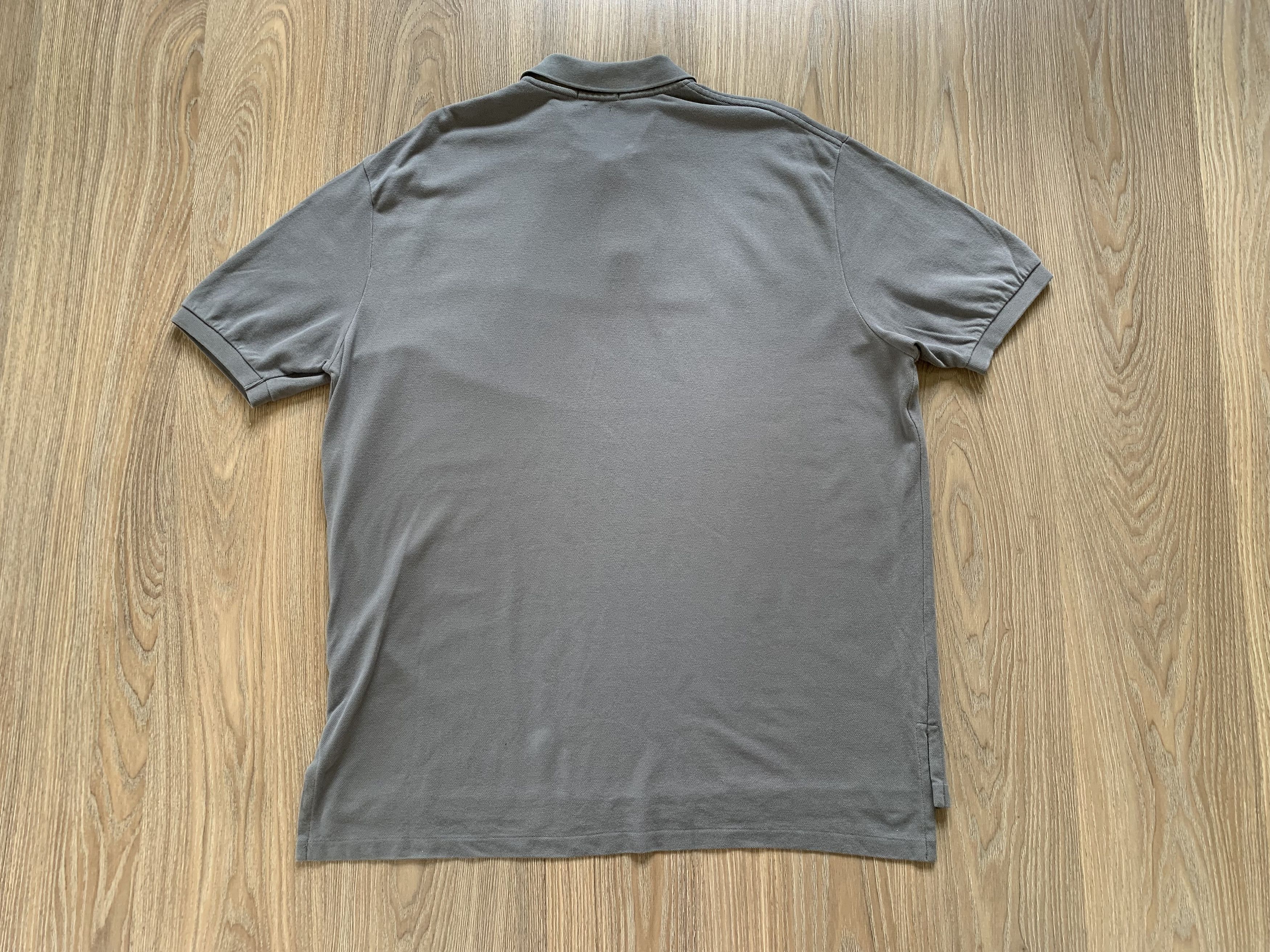Polo Ralph Lauren × Vintage Vintage Polo Ralph Lauren Classic Fit Grey Polo Size US XXL / EU 58 / 5 - 3 Thumbnail