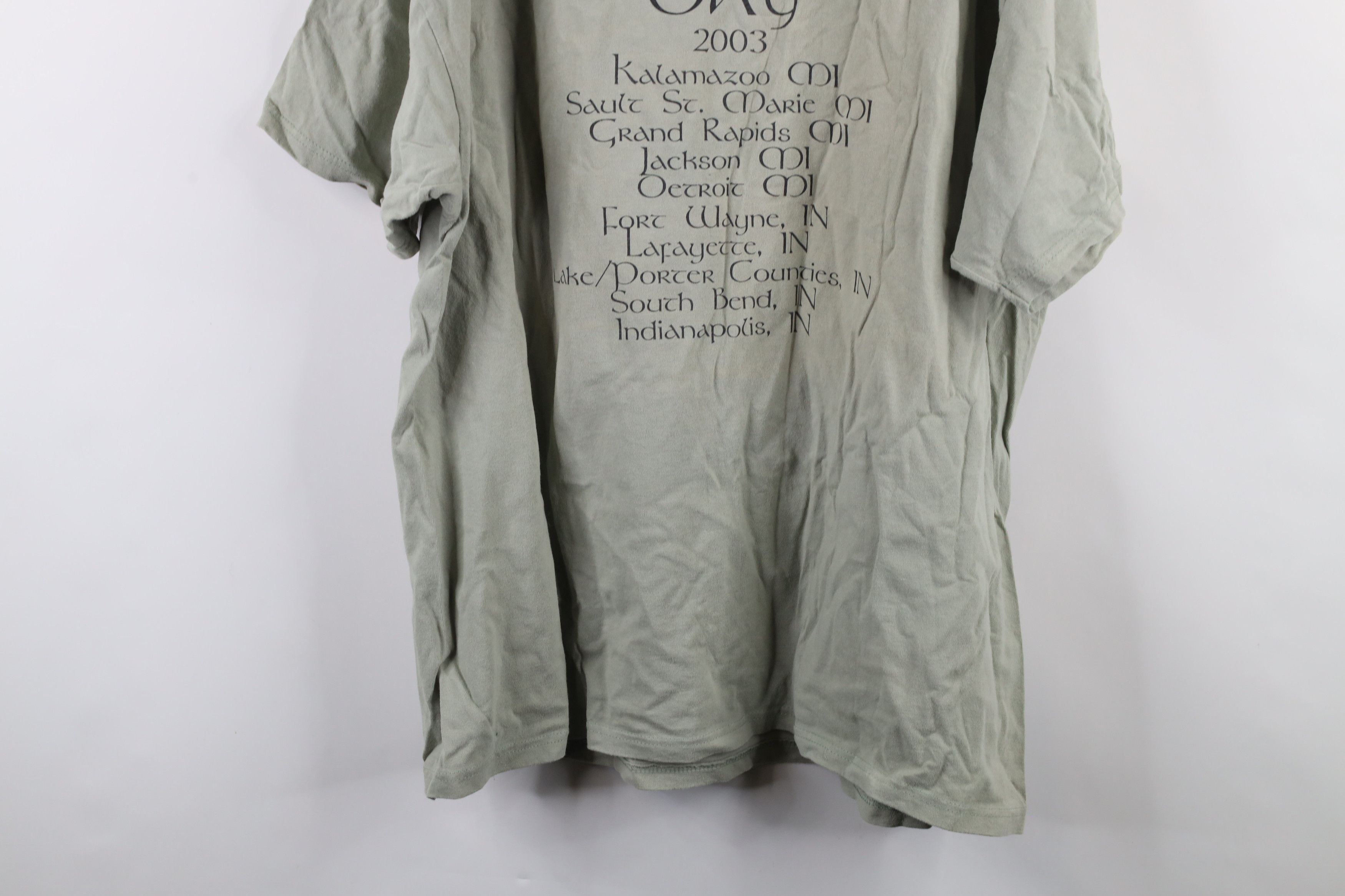 Vintage Vintage Y2K 2003 Streetwear Spell Pagan Pride Day T-Shirt Size US XXL / EU 58 / 5 - 12 Thumbnail