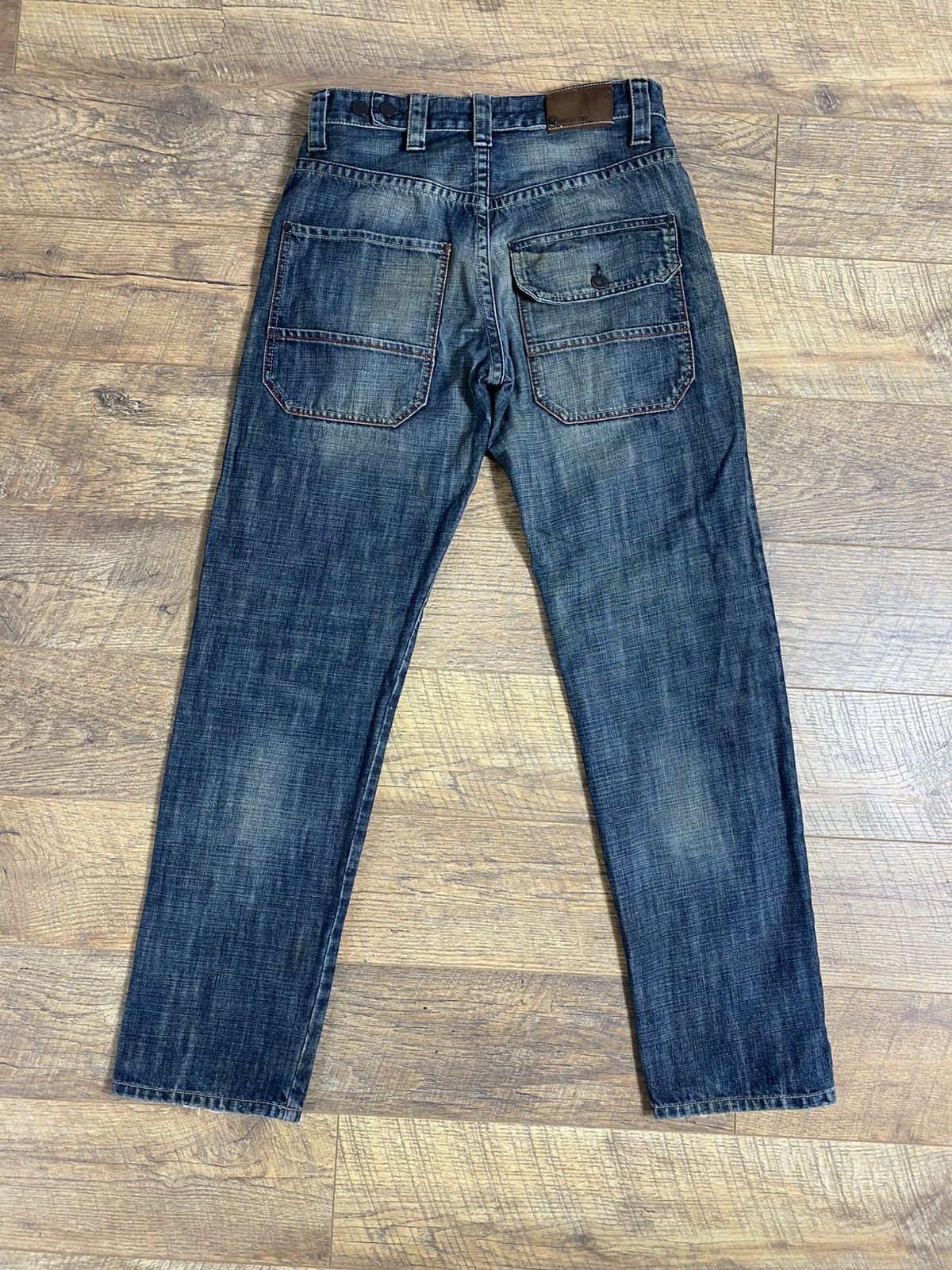 Japanese Brand Rare Y2K Baggy Jeans | Archive Avant-garde 90s Grunge Style Size US 32 / EU 48 - 2 Thumbnail