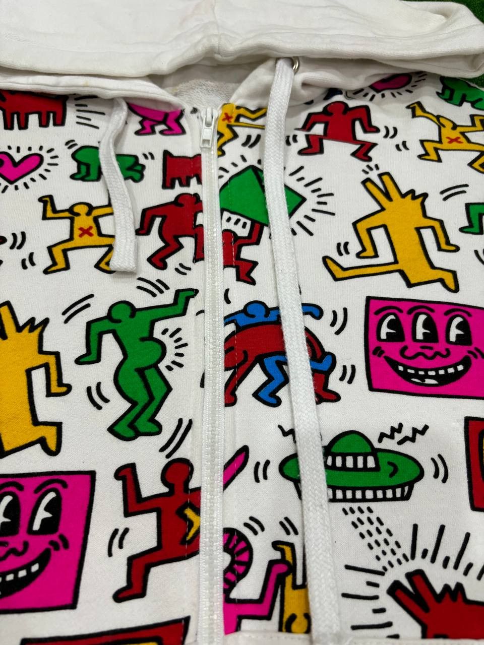 Japanese Brand × Keith Haring × Vintage Keith Haring Big Bang Collaboration Tour Hoodie Rare Size US M / EU 48-50 / 2 - 5 Thumbnail