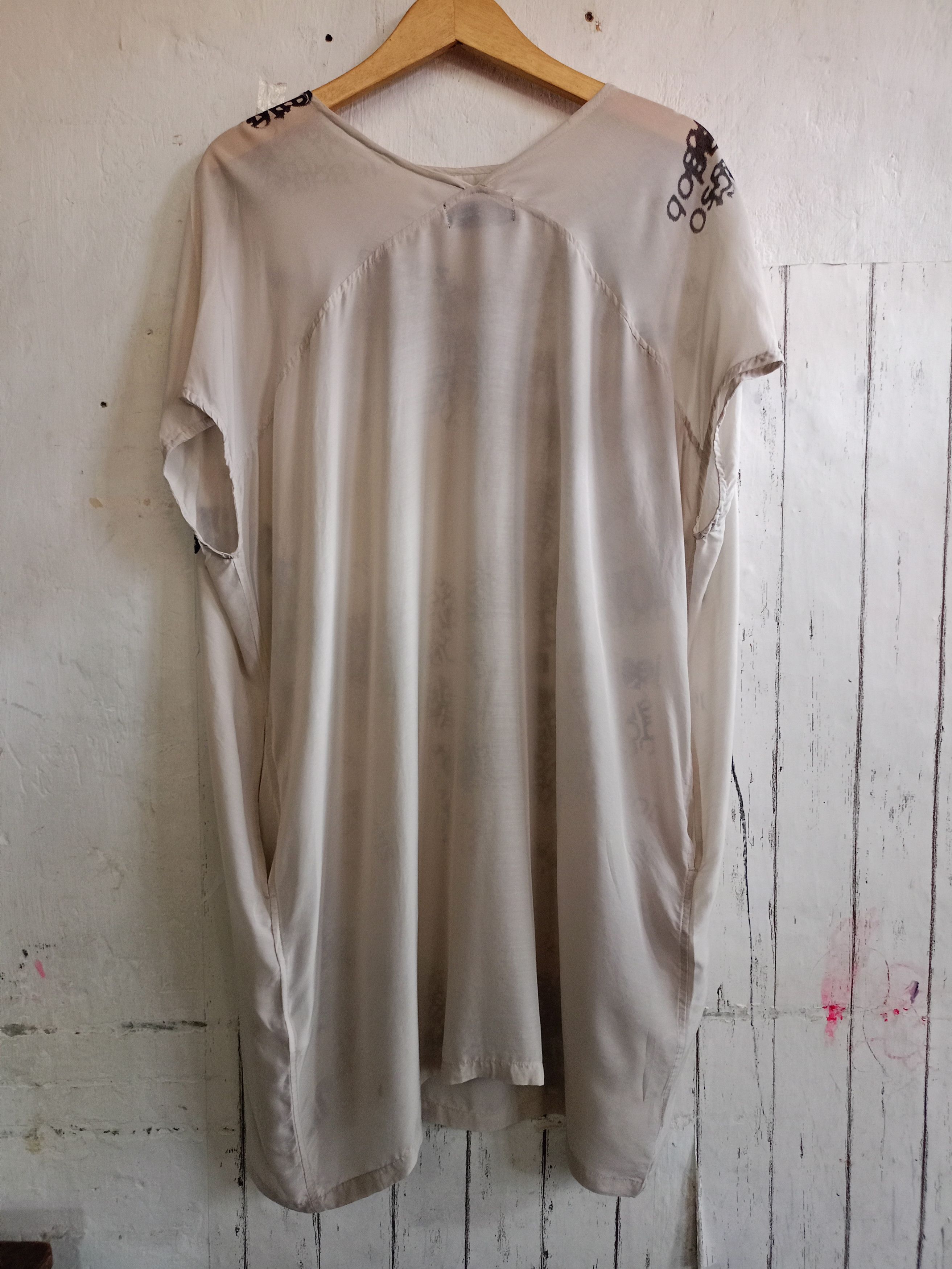 Issey Miyake × Japanese Brand × Zucca Zucca print Blouse Size M / US 6-8 / IT 42-44 - 2 Thumbnail