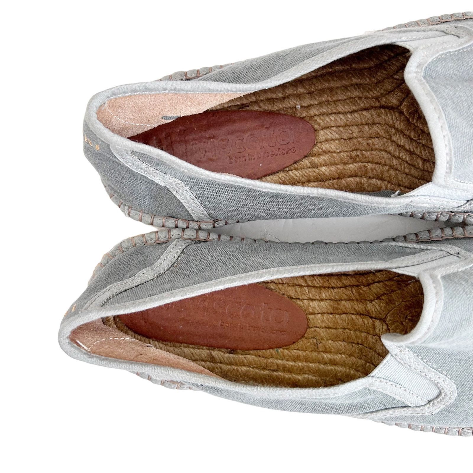 Other Viscata Barcelona Gray Espadrille Flats Sz 45 Sz 12 Size US 12 / EU 45 - 3 Thumbnail